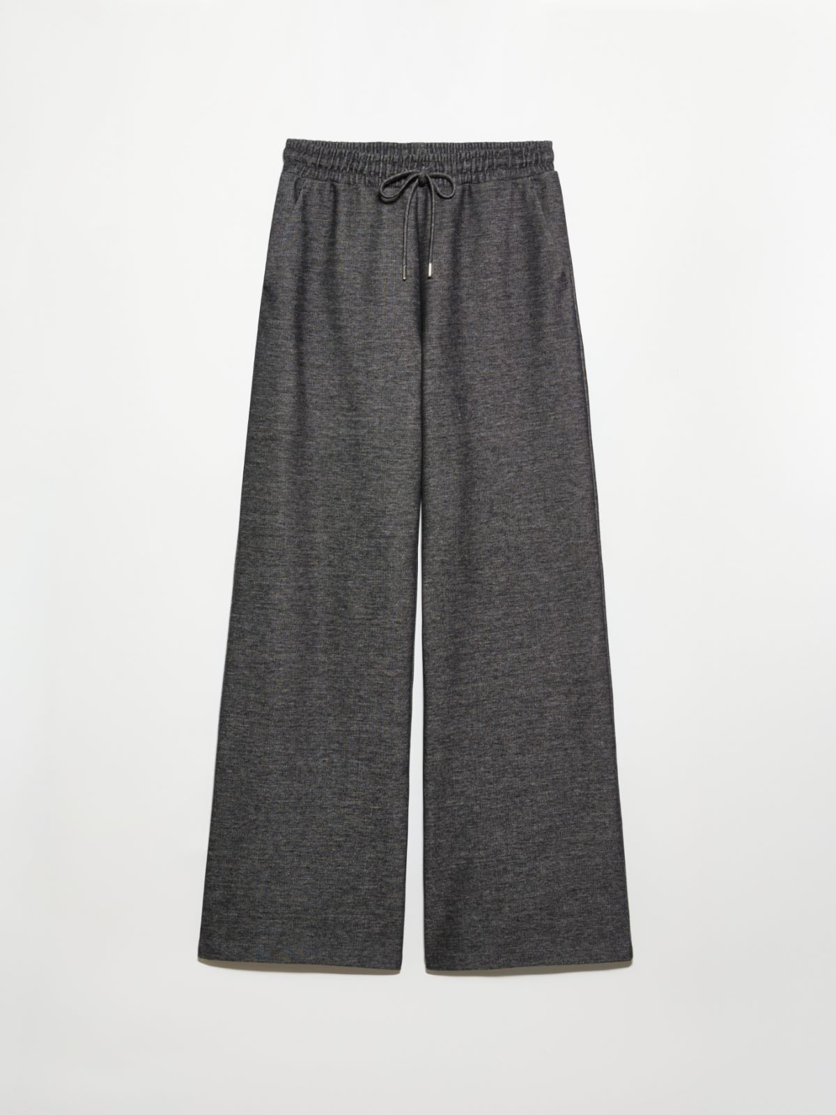 Jogginghose aus meliertem Jersey - ANTHRAZIT - MAX&Co. - 5