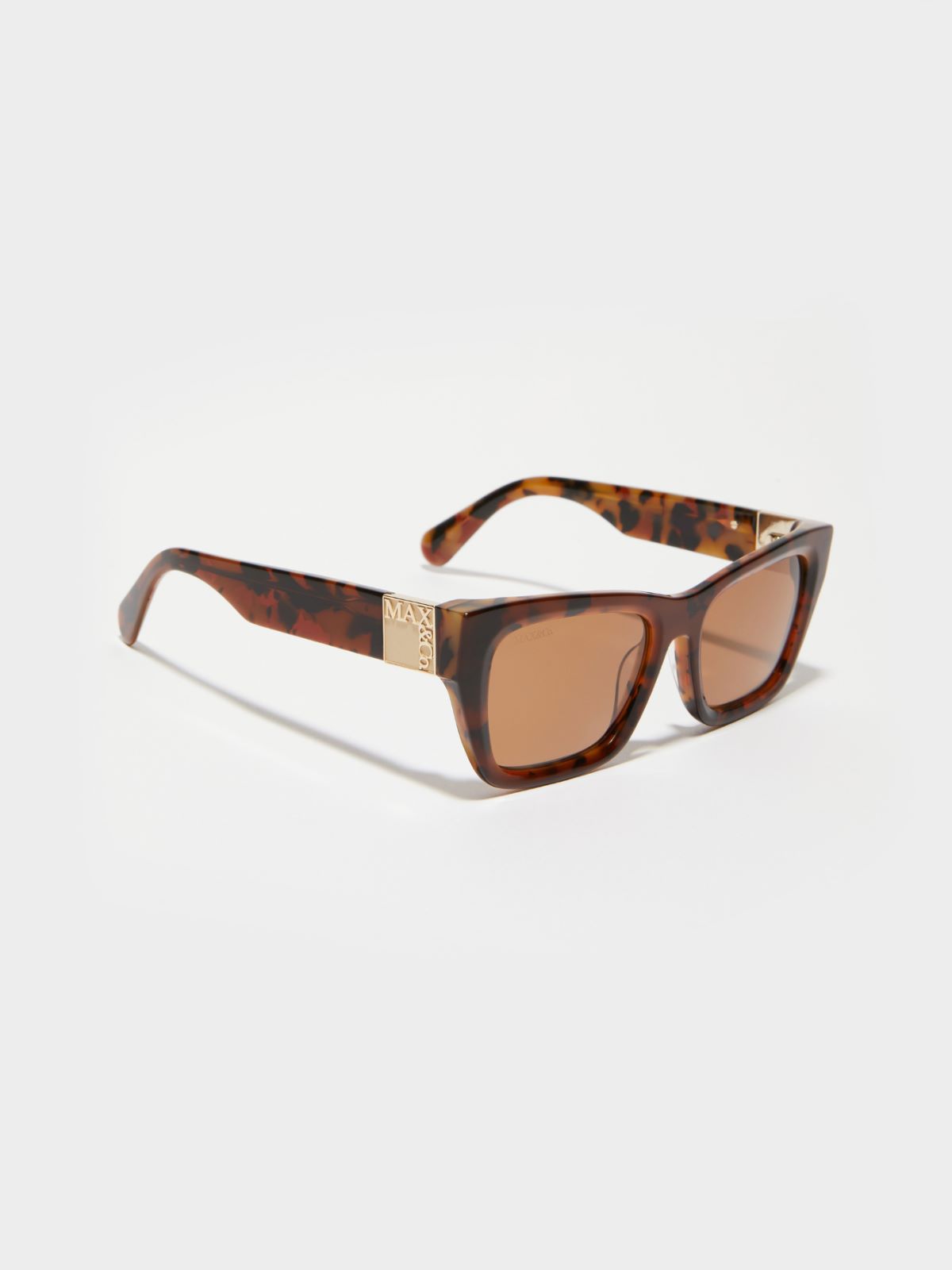 Square acetate glasses - MARRON - MAX&Co. - 2
