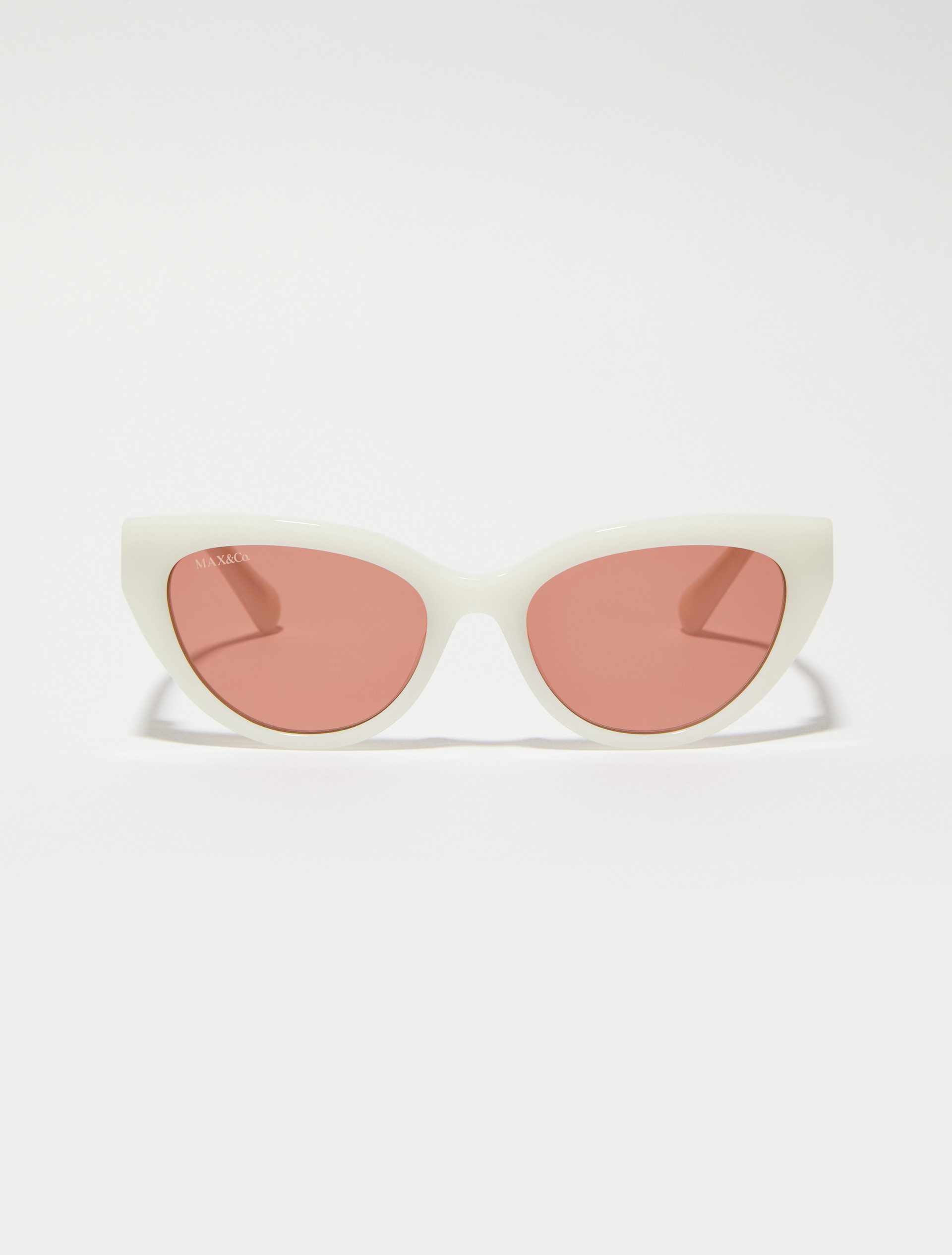 Acetate cat-eye glasses, blanco | MAX&Co. Acetate cat-eye glasses - BLANCO - MAX&Co.