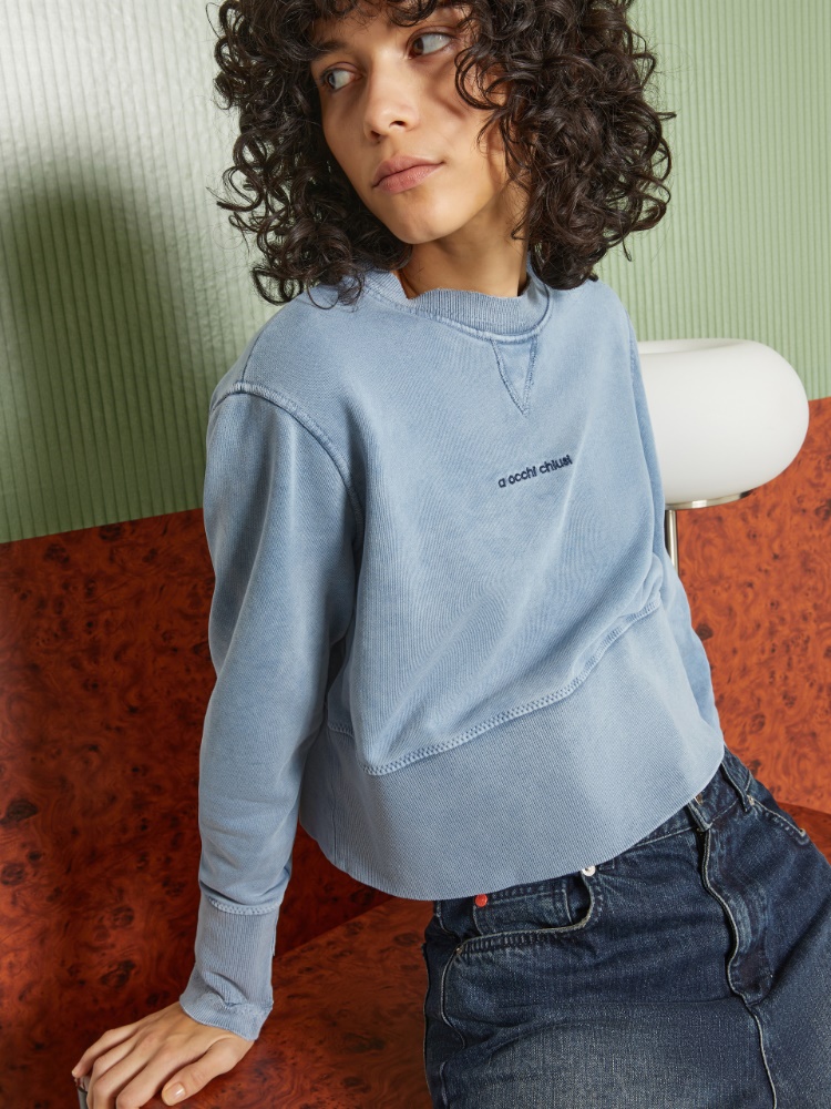 Magico Adriatico verwaschenes Sweatshirt - MAX&Co. - 3