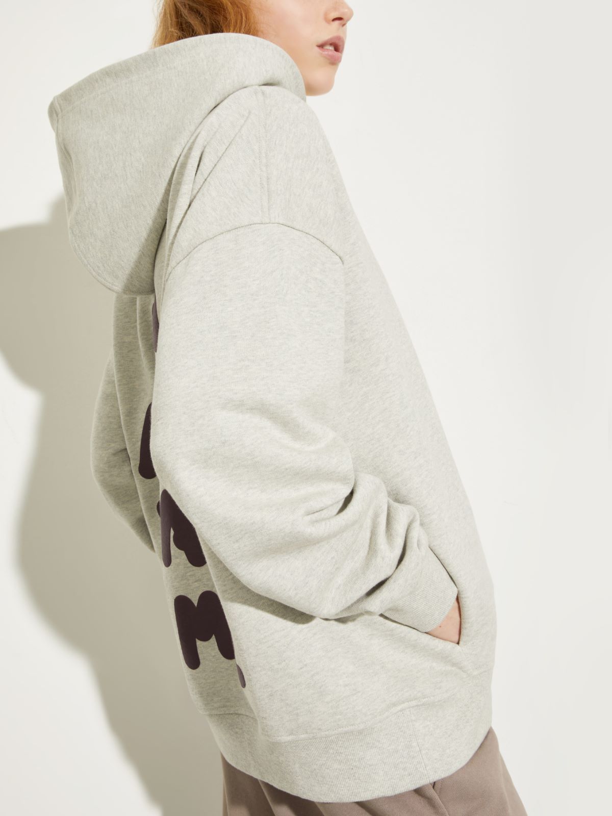P. Terzini &Co.llaboration hoodie - LIGHT GREY - MAX&Co. - 3