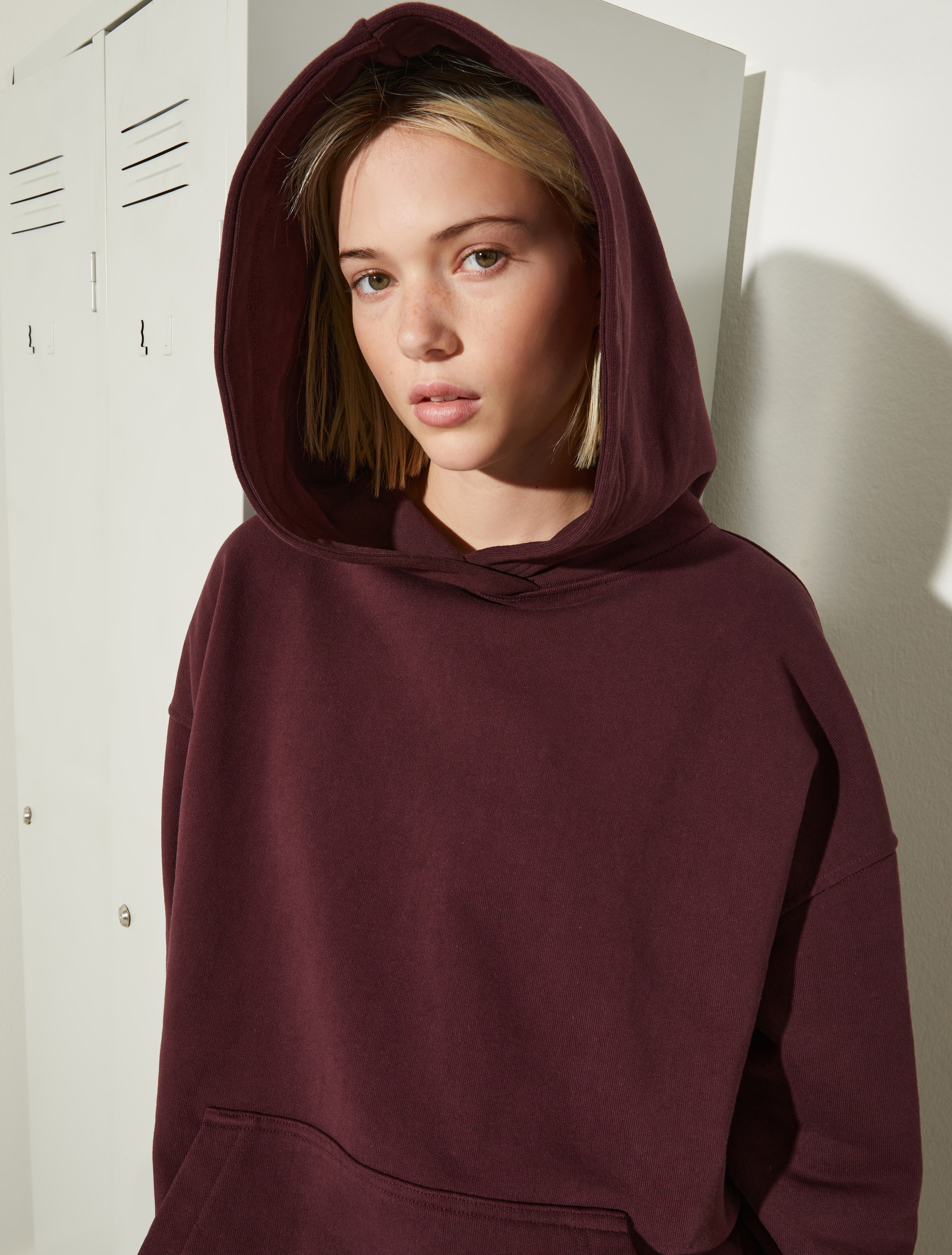 P. Terzini &Co.llaboration hoodie - WINE-COLOURED - MAX&Co. - 7