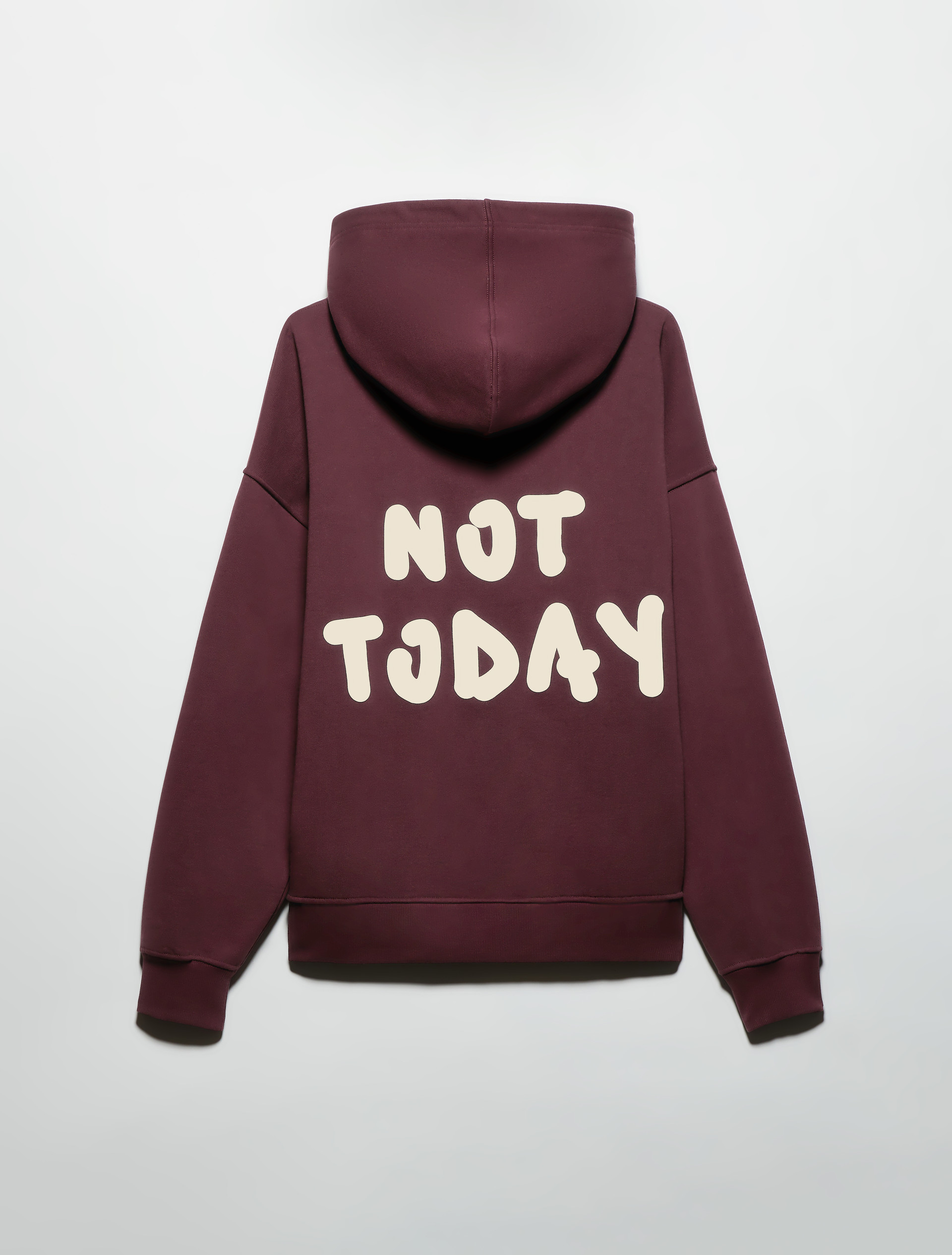 P. Terzini &Co.llaboration hoodie - WINE-COLOURED - MAX&Co. - 8