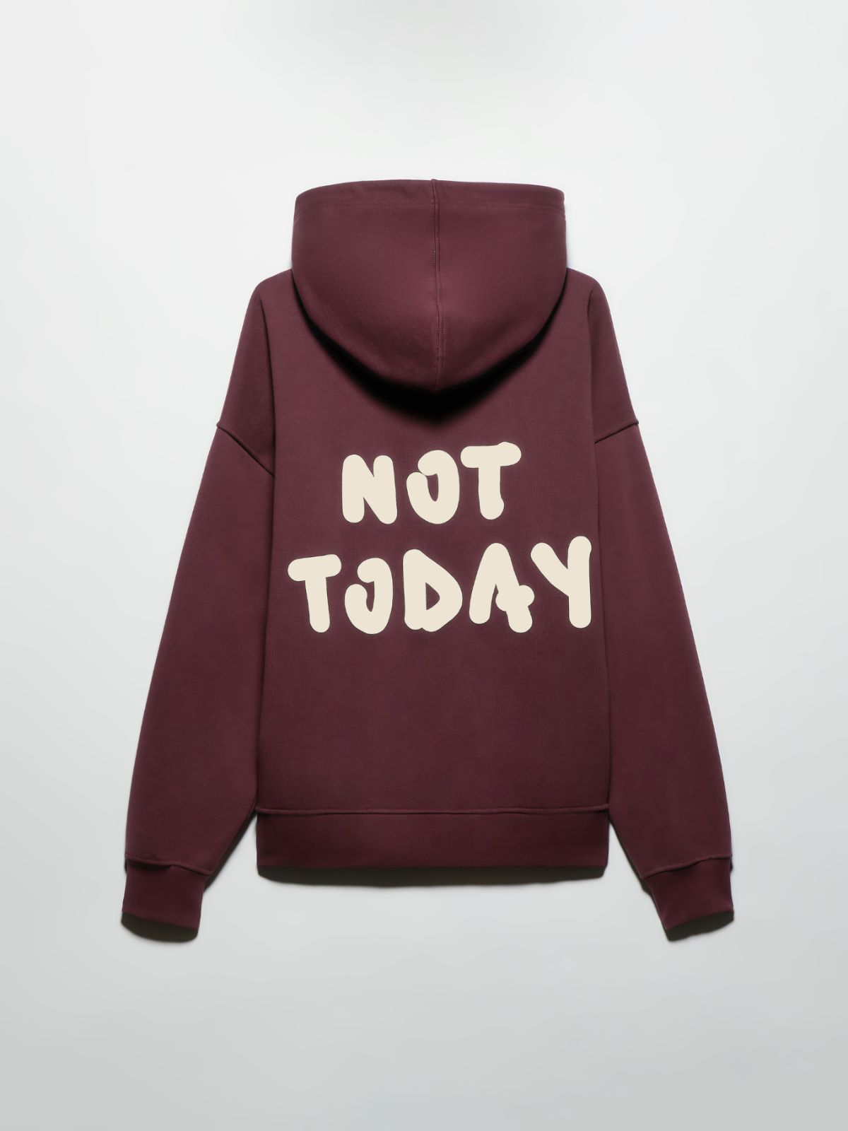 P. Terzini &Co.llaboration hoodie - WINE-COLOURED - MAX&Co. - 8