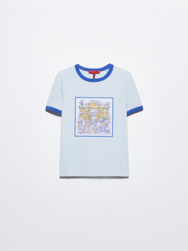Magico Adriatico slim-fit T-shirt - LIGHT BLUE - MAX&Co.