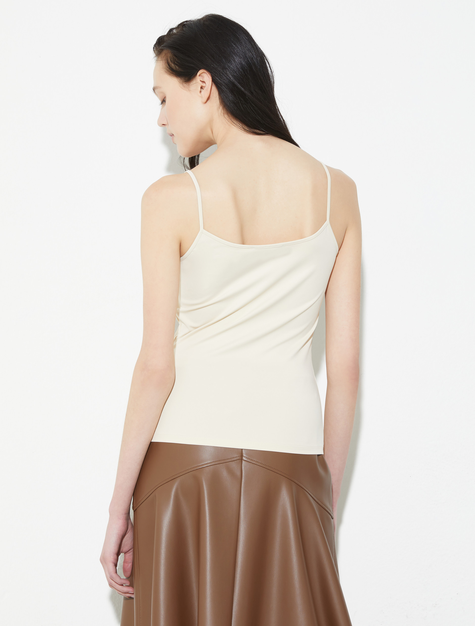 Stretch jersey top, powder | MAX&Co. Stretch jersey top - POWDER - MAX&Co. - 2