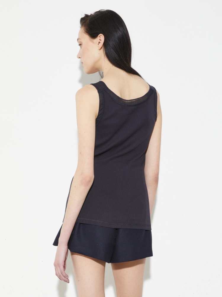 Ribbed cotton tank top - MAX&Co. - 2