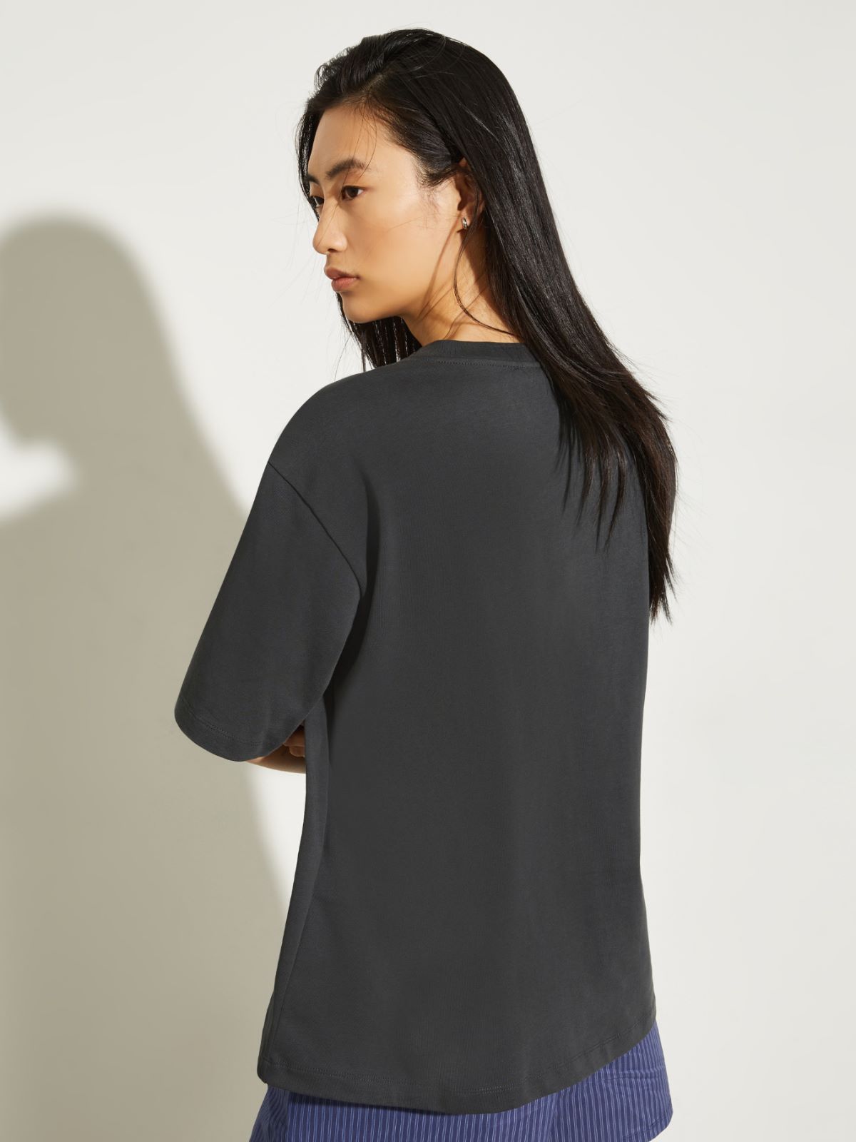 P. Terzini &Co.llaboration T-shirt - GRAPHITE - MAX&Co. - 2