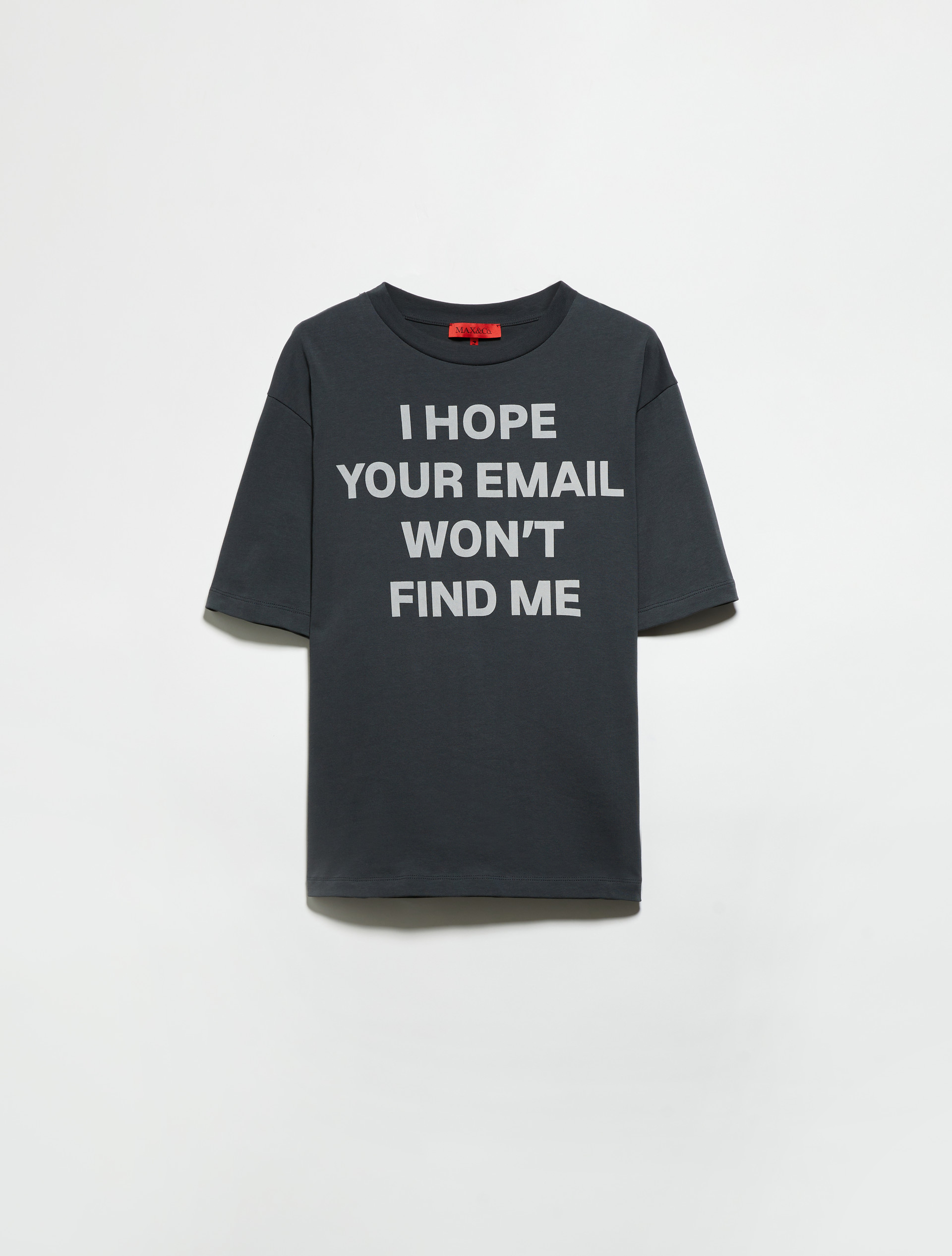 P. Terzini &Co.llaboration T-shirt, graphite | MAX&Co. P. Terzini &Co.llaboration T-shirt - GRAPHITE - MAX&Co. - 5