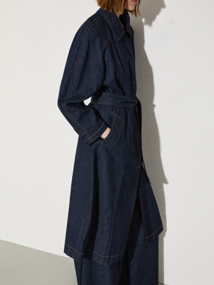 Trench in denim 3D - MAX&Co. - 4