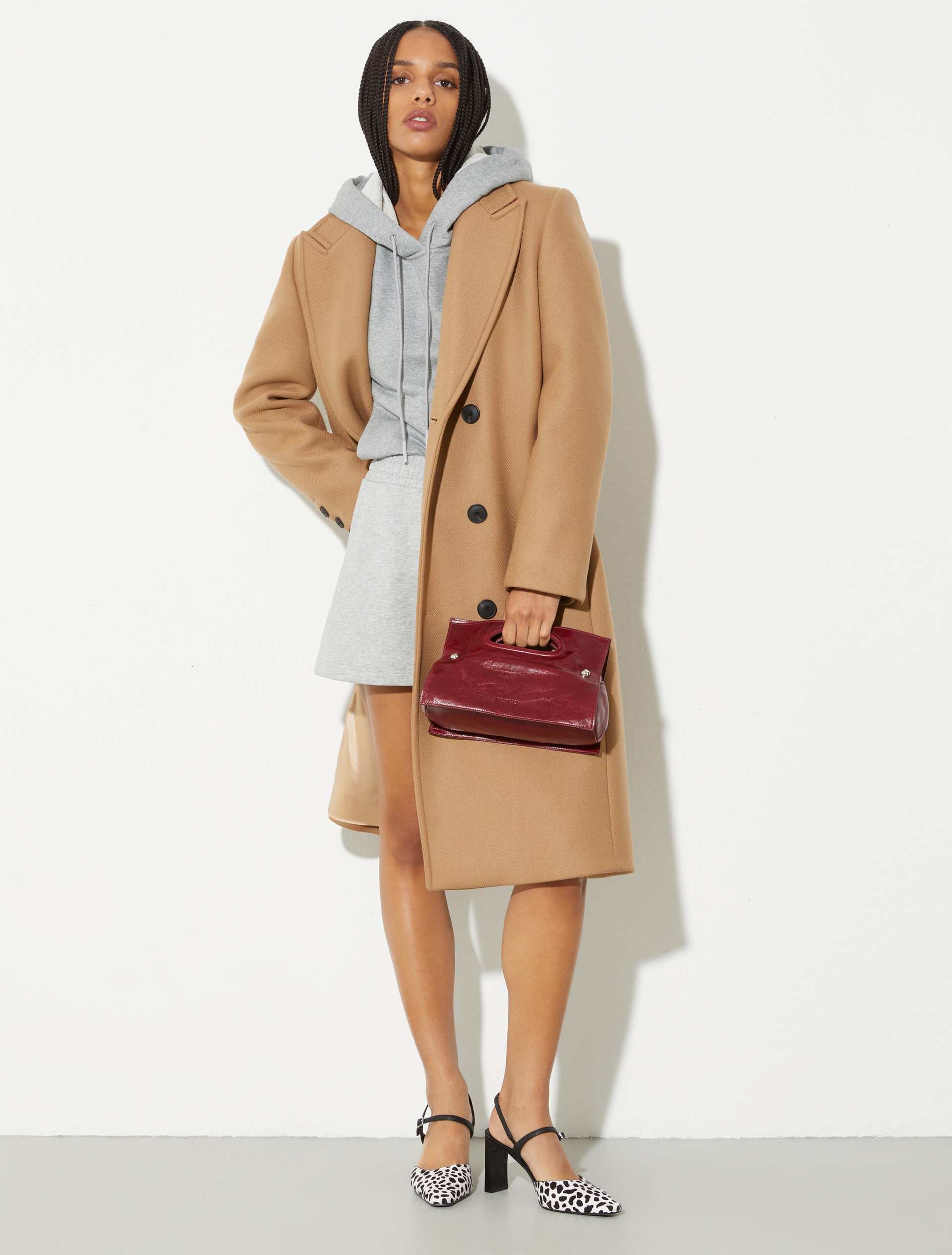 Wool-twill coat - CAMEL - MAX&Co. - 4