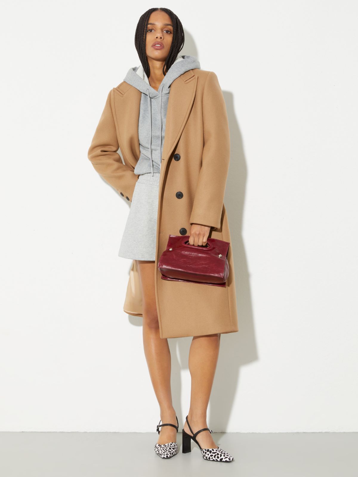 Wool-twill coat - CAMEL - MAX&Co. - 4