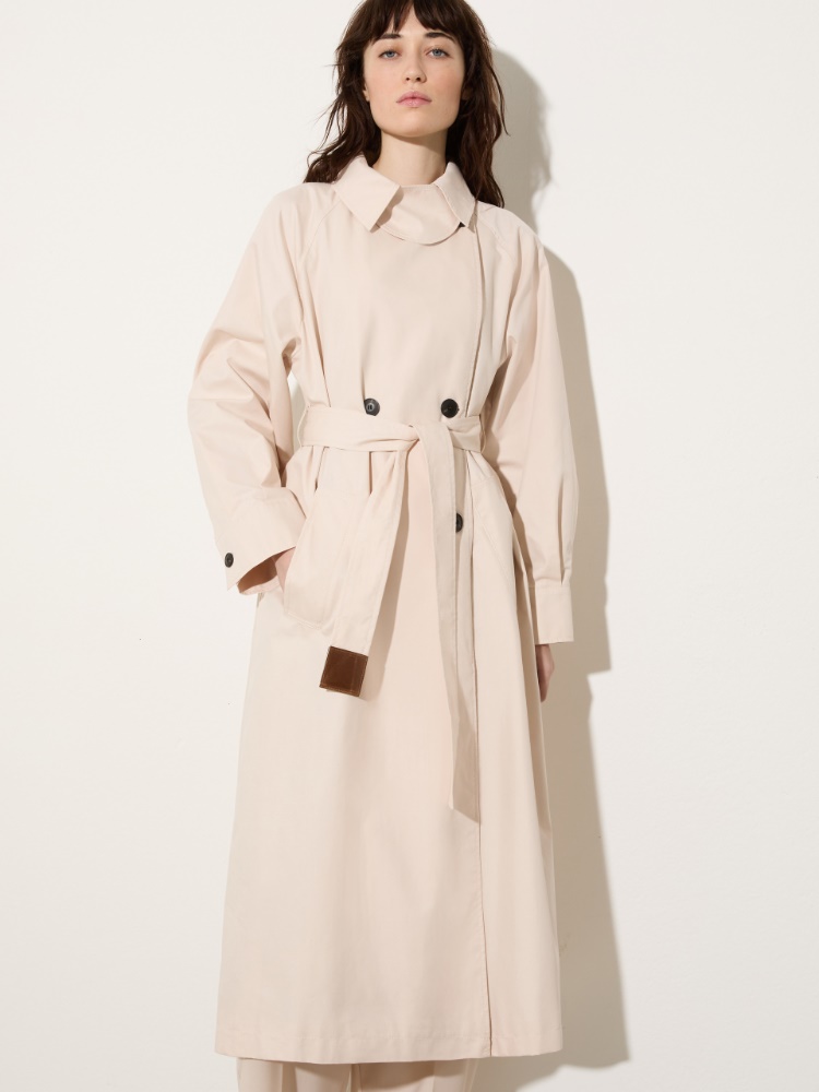 Trench in gabardine antigoccia - MAX&Co. - 4