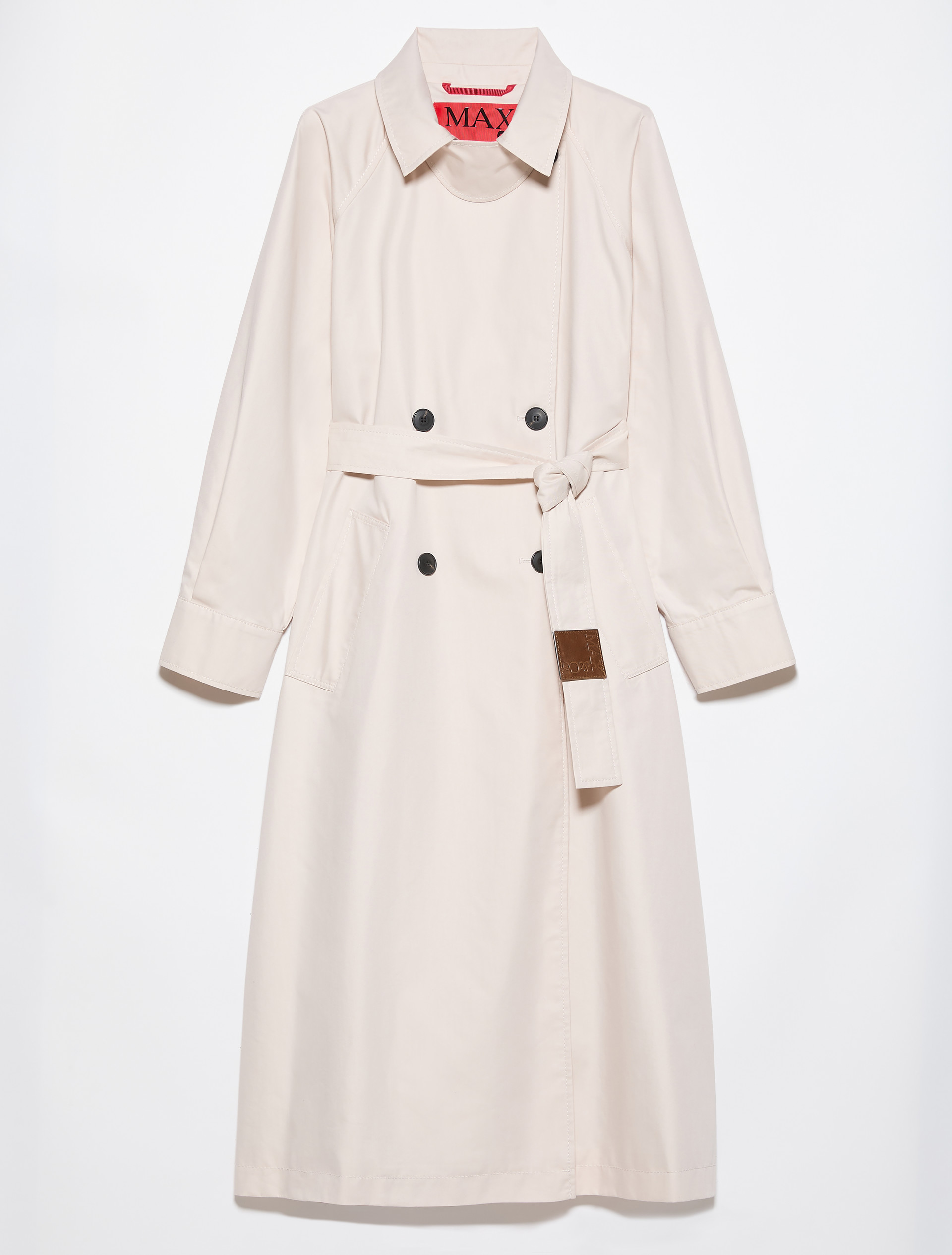 Gabardine trench coat, mother-of-pearl | MAX&Co. Gabardine trench coat - MOTHER-OF-PEARL - MAX&Co. - 5
