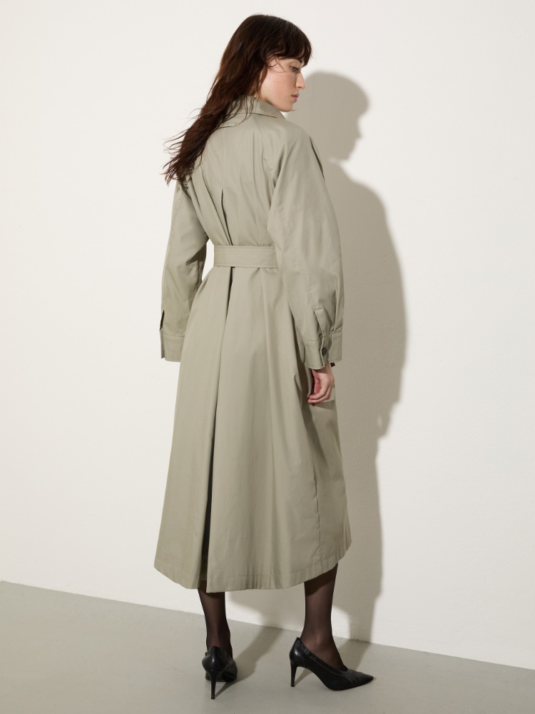 Trench in gabardine antigoccia - MAX&Co. - 2