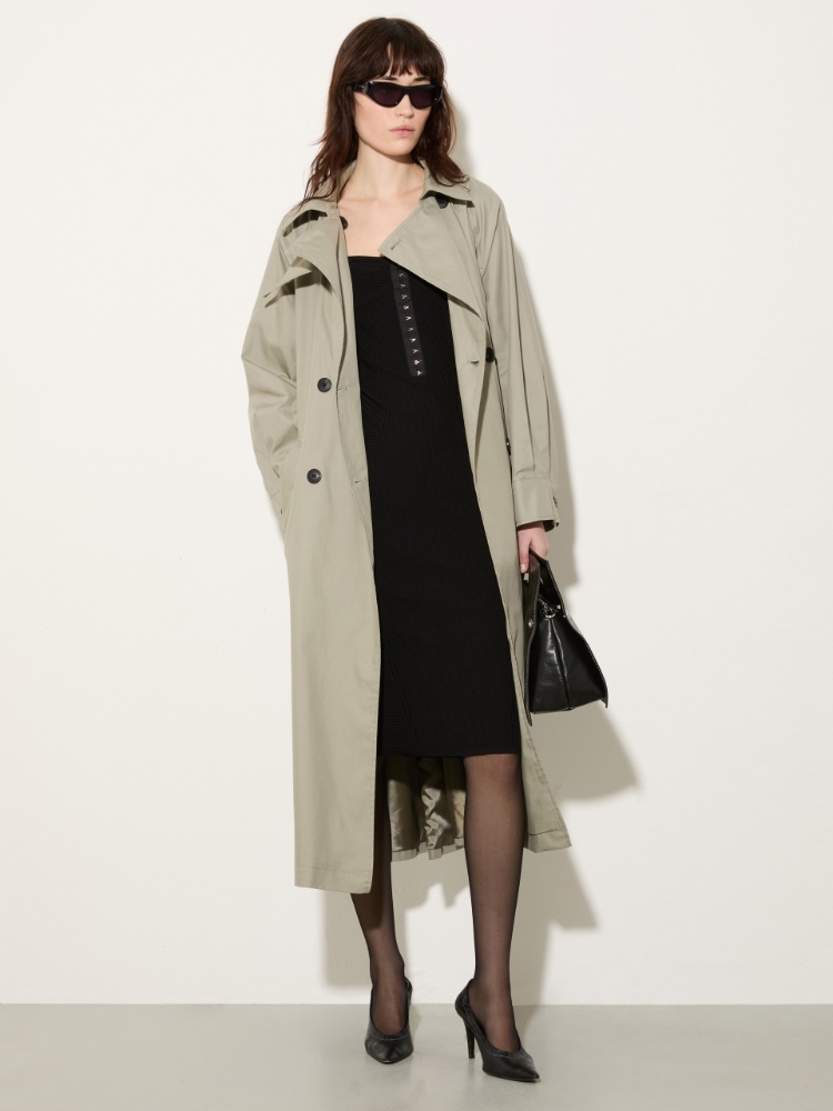 Trench in gabardine antigoccia - MAX&Co. - 4