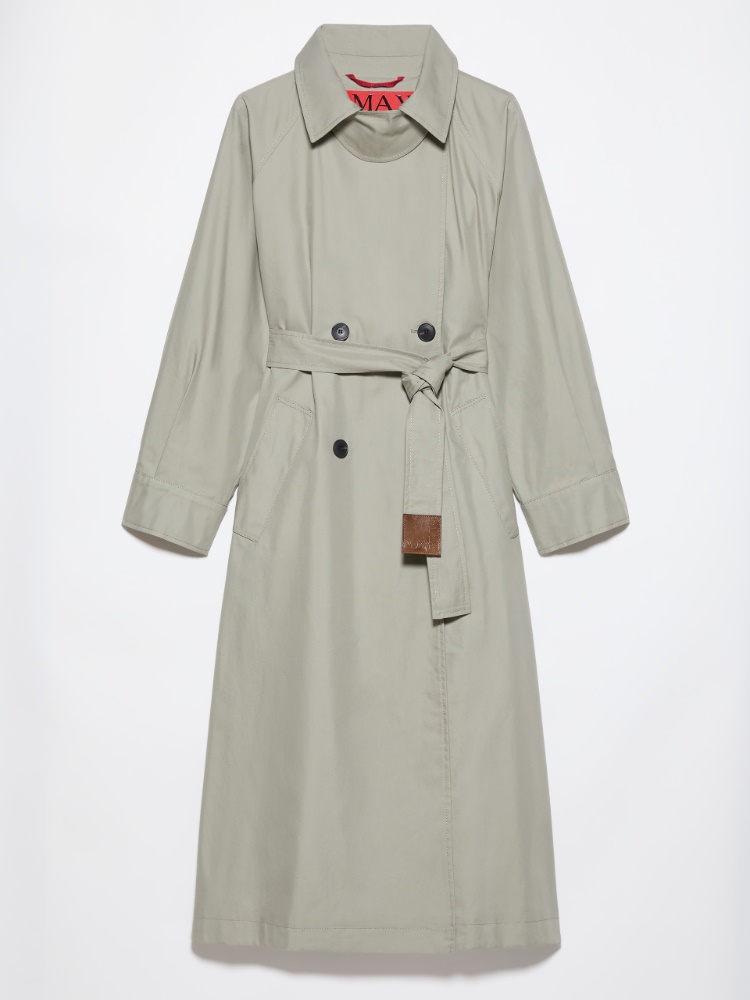 Trench in gabardine antigoccia - MAX&Co. - 5