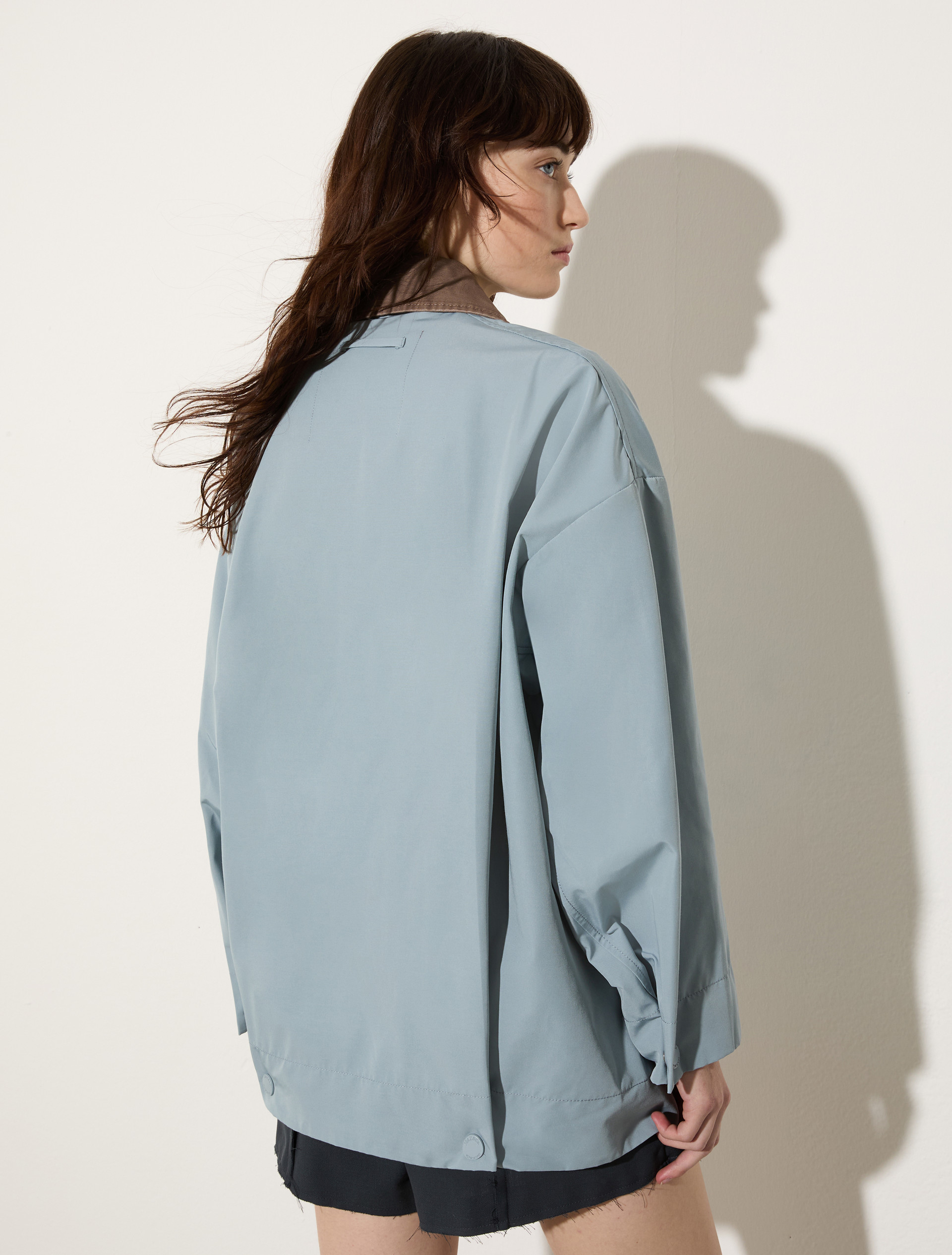 Water-repellent shacket - LIGHT BLUE - MAX&Co. - 2