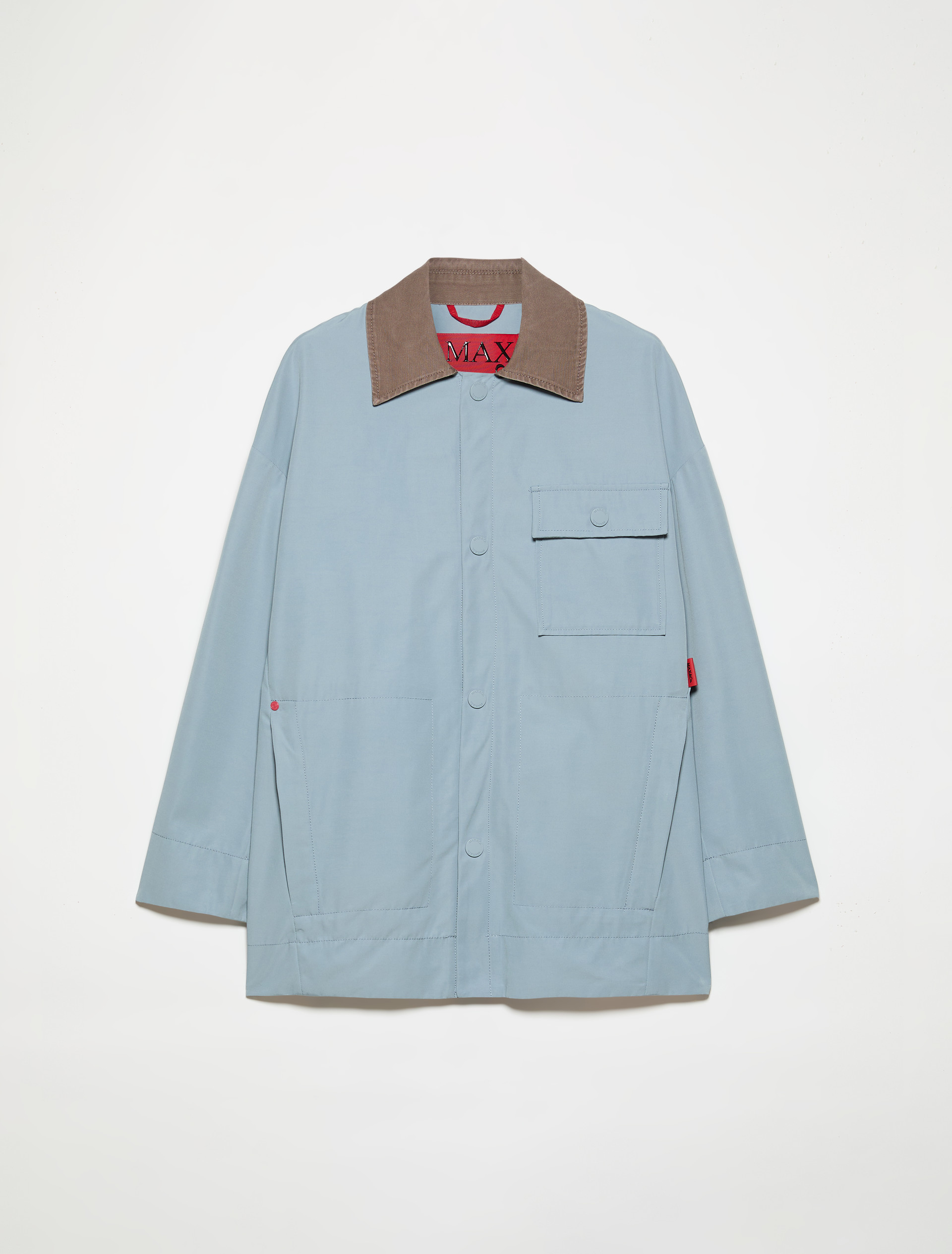 Water-repellent shacket - LIGHT BLUE - MAX&Co. - 5