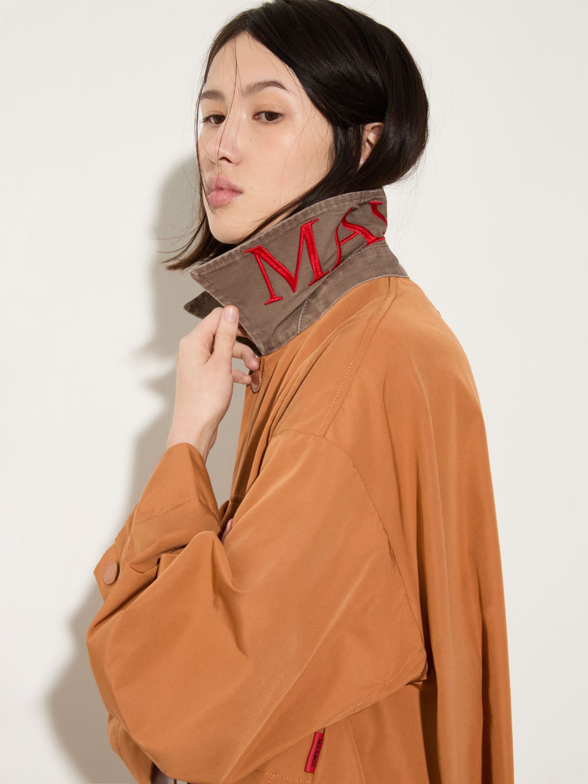 Water-repellent shacket - TERRA COTTA - MAX&Co. - 6