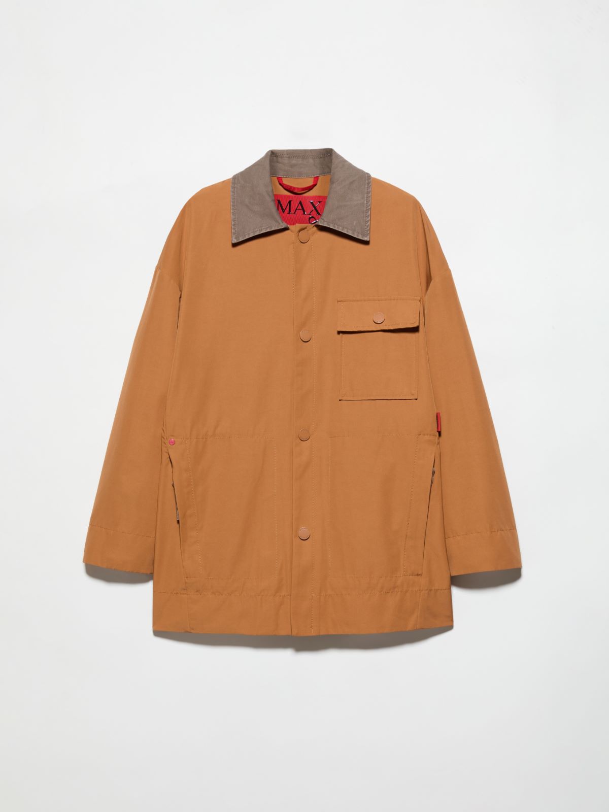 Water-repellent shacket - TERRA COTTA - MAX&Co. - 5