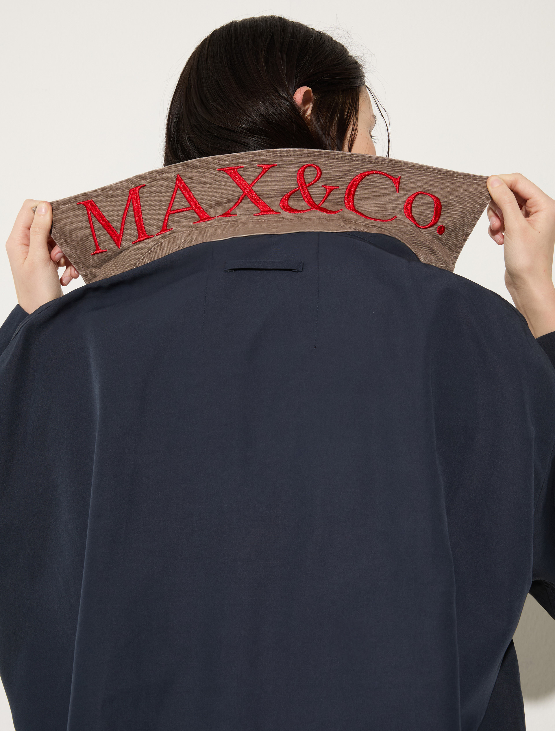 Water-repellent shacket - NAVY - MAX&Co. - 6