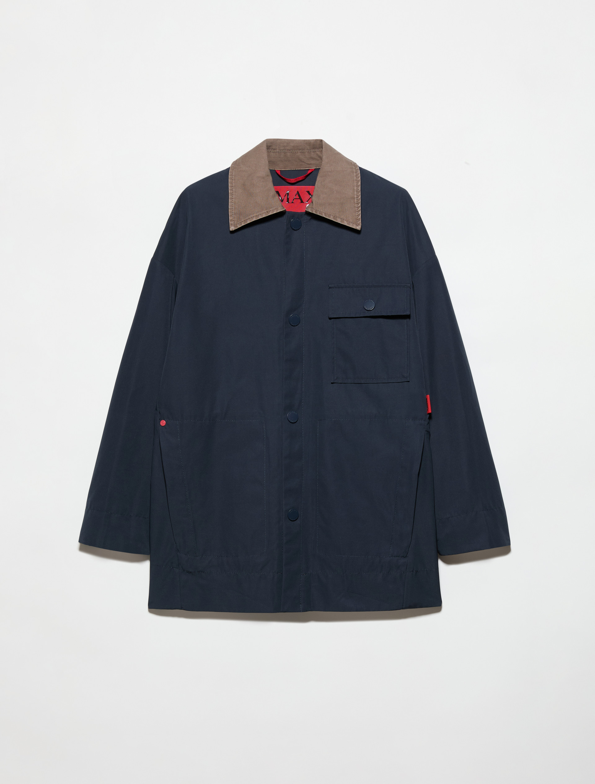 Water-repellent shacket - NAVY - MAX&Co. - 5