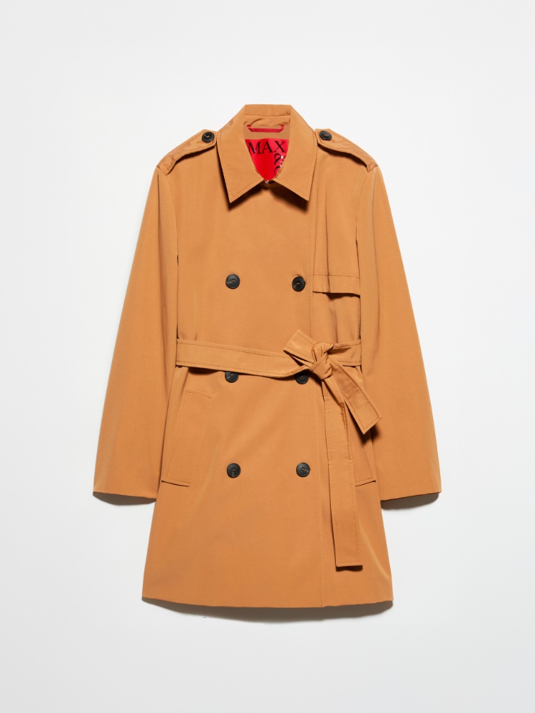 Water-repellent trench coat - TERRA COTTA - MAX&Co.