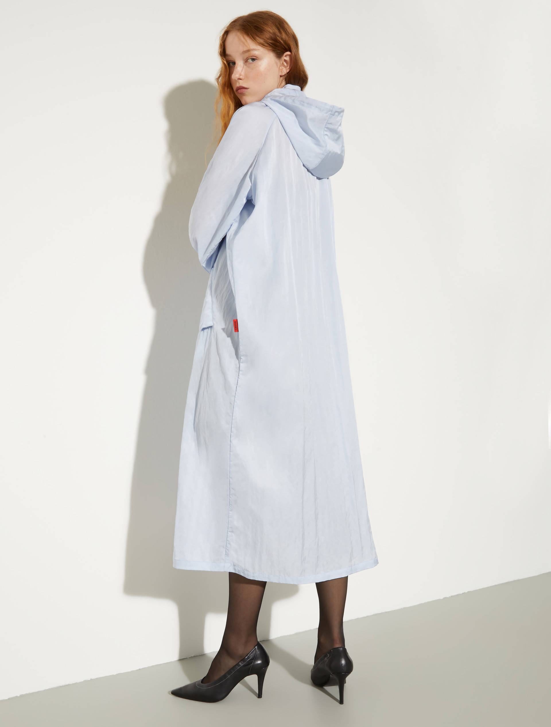 Oversized parachute parka - SKY-BLUE - MAX&Co. - 2