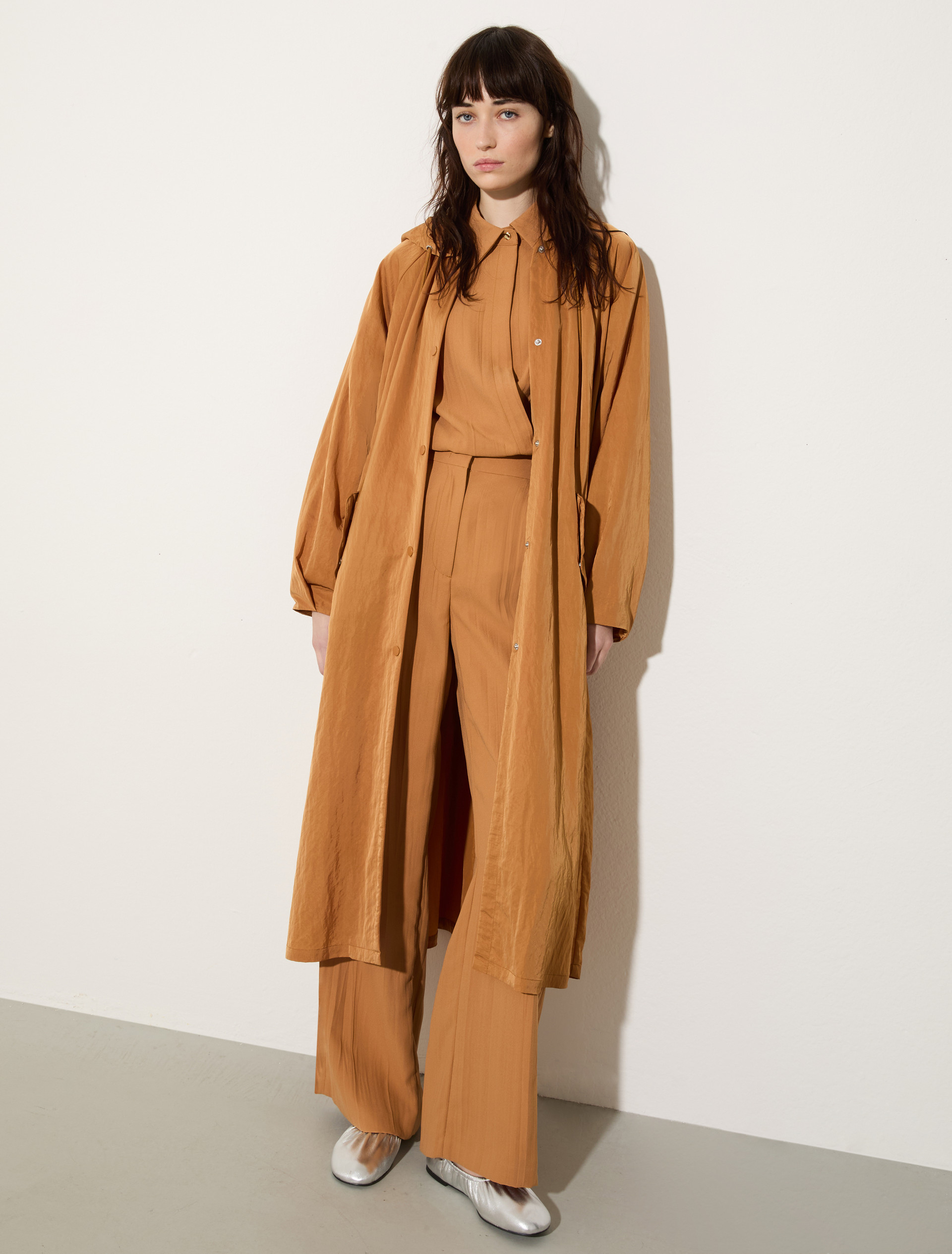 Oversized parachute parka, terra cotta | MAX&Co. Oversized parachute parka - TERRA COTTA - MAX&Co.