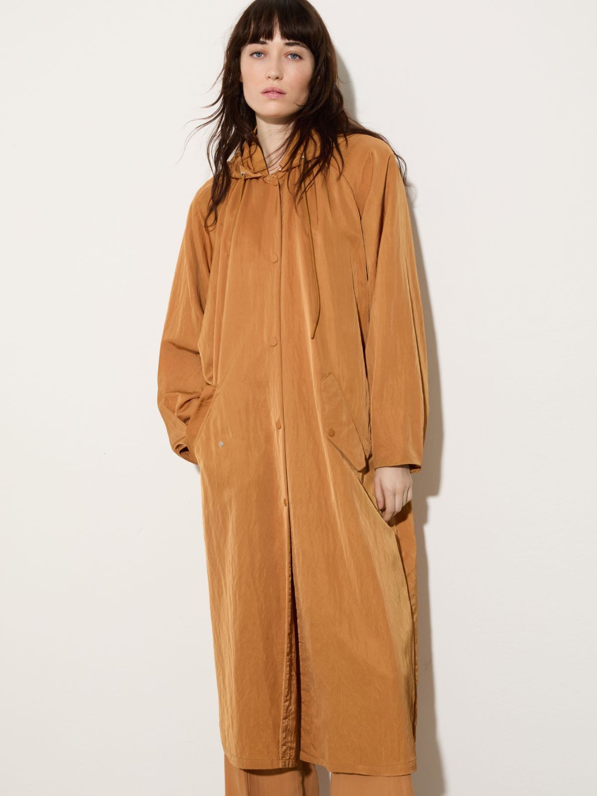 Oversized parachute parka, terra cotta | MAX&Co. Oversized parachute parka - TERRA COTTA - MAX&Co. - 6