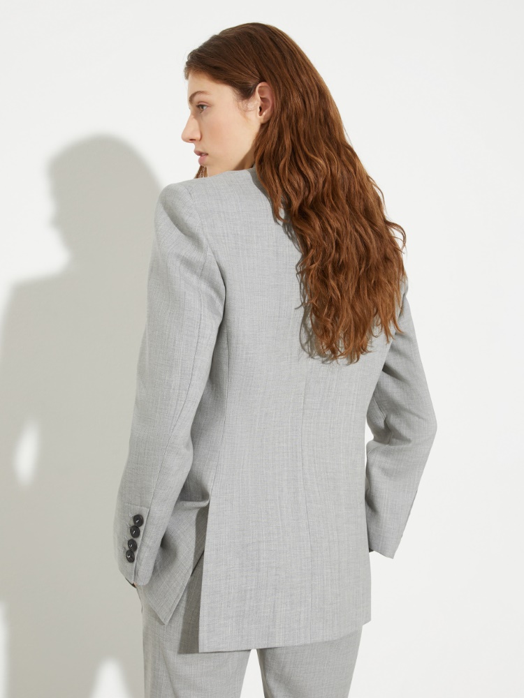 Wool and cotton-blend blazer - MAX&Co. - 2