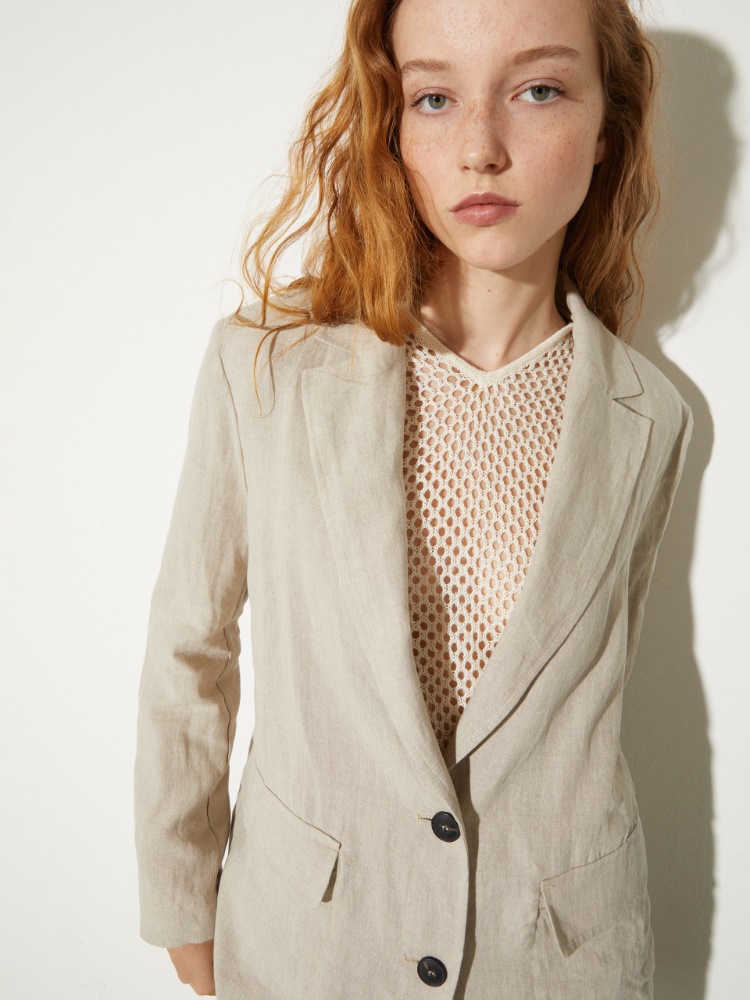 Pure linen blazer - MAX&Co. - 3