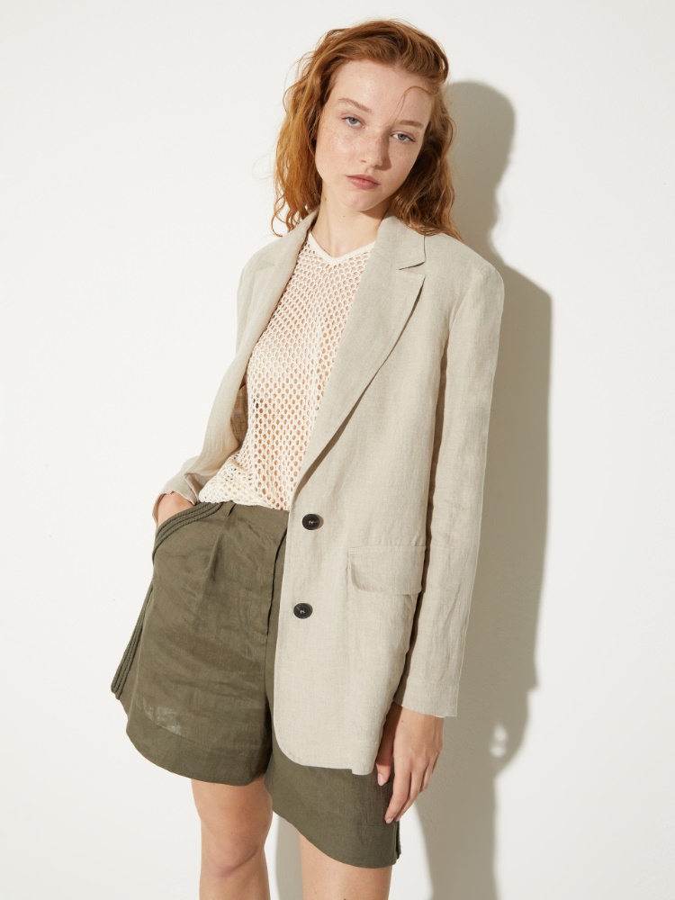 Pure linen blazer - MAX&Co.