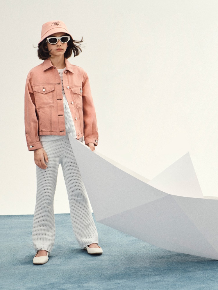 Veste en denim avec logo KID - MAX&Co. - 5