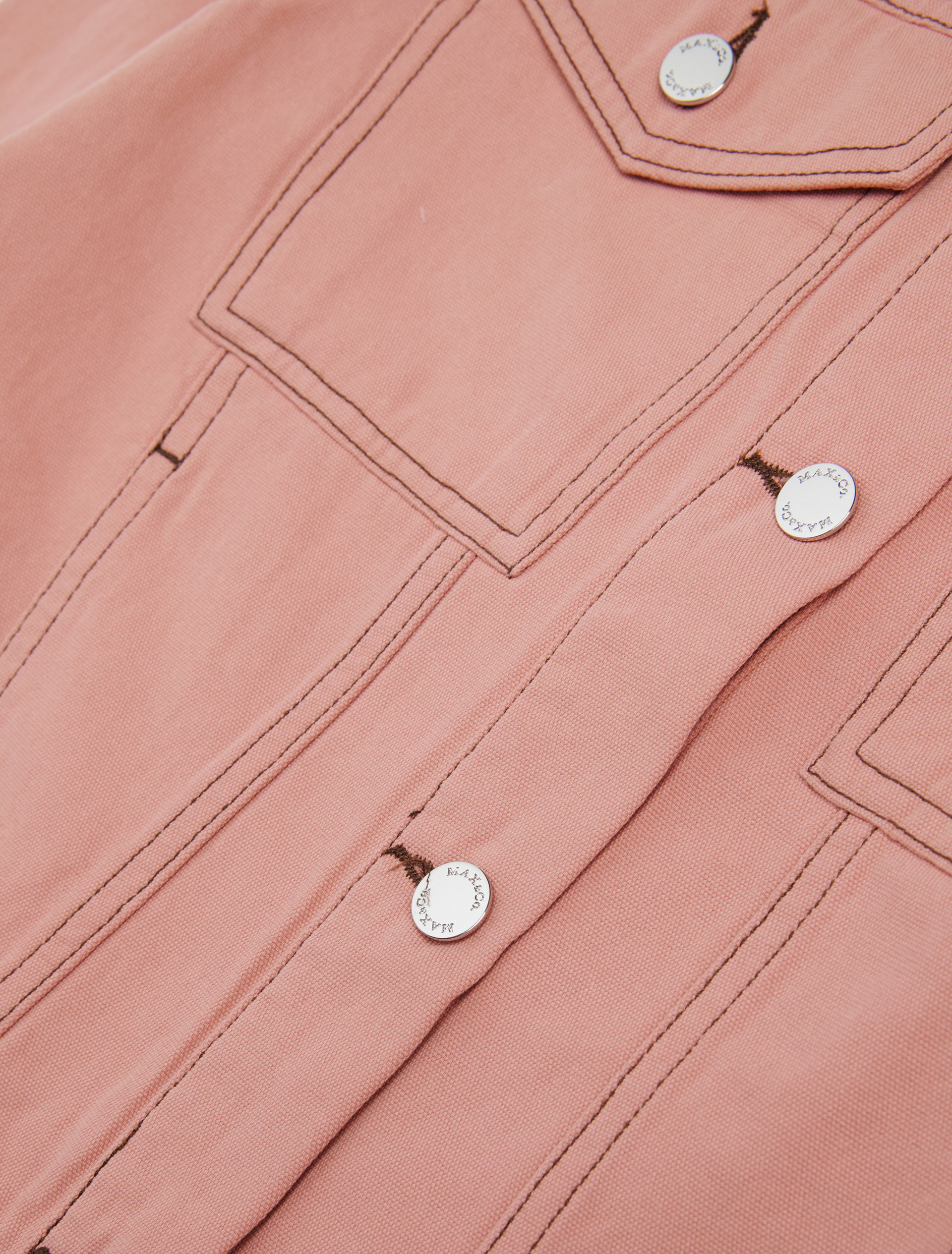 Chaqueta vaquera con logo KID, pink | MAX&Co. Chaqueta vaquera con logo KID - PINK - MAX&Co. - 5