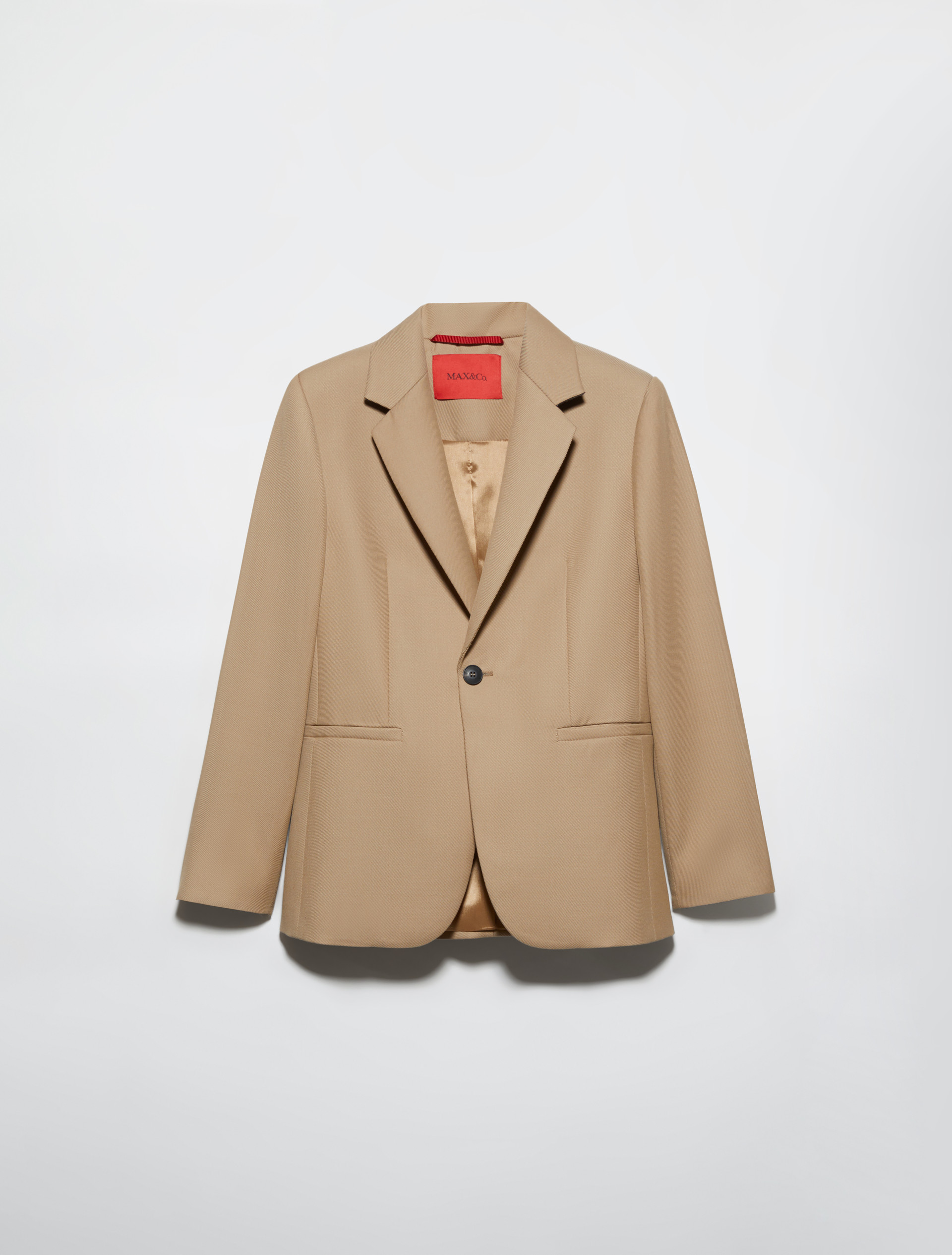 Wool-blend blazer - COFFEE - MAX&Co. - 5