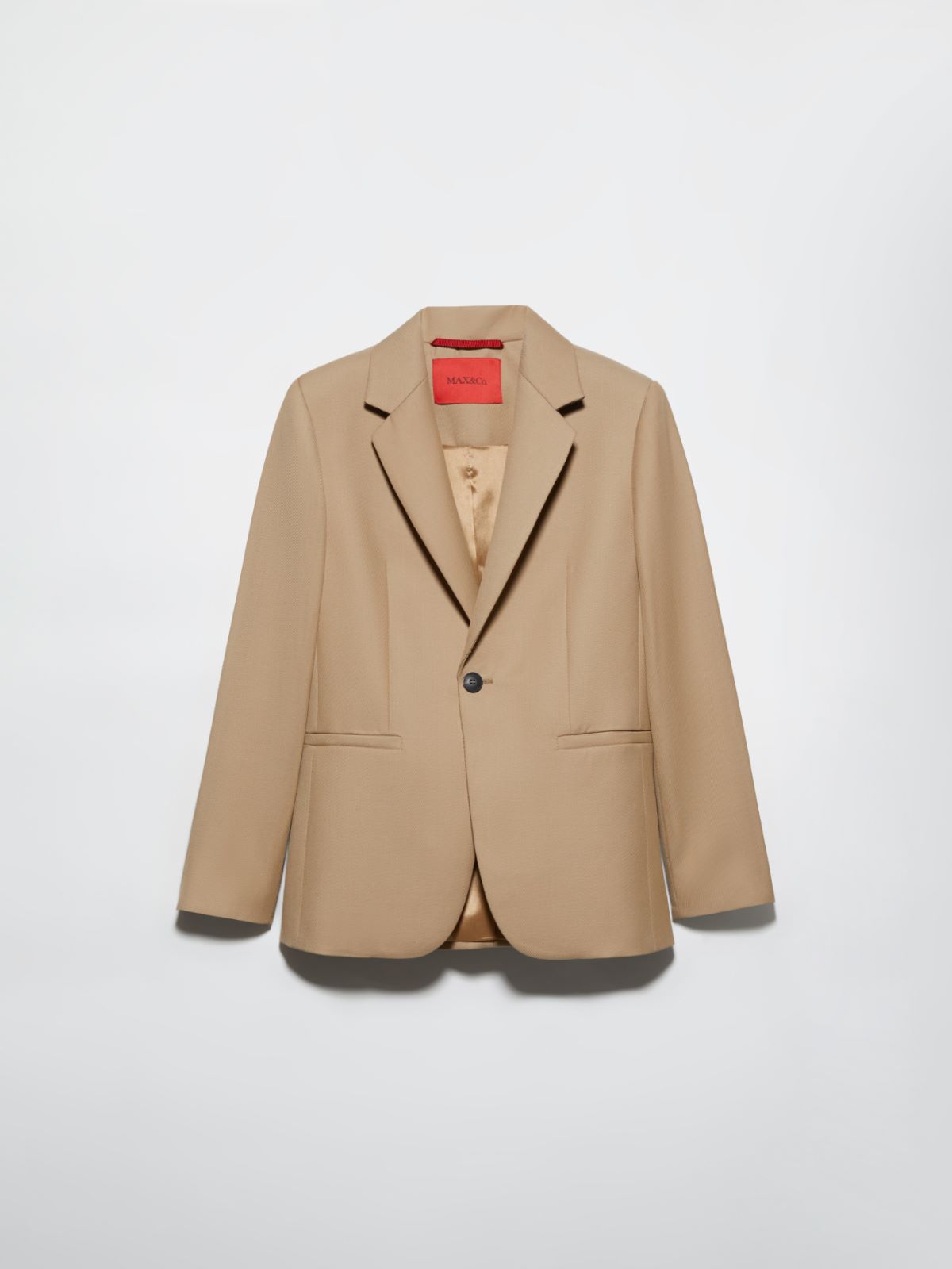 Wool-blend blazer - COFFEE - MAX&Co. - 5