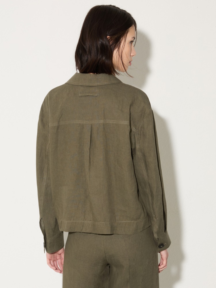Pure linen boxy jacket - MAX&Co. - 2