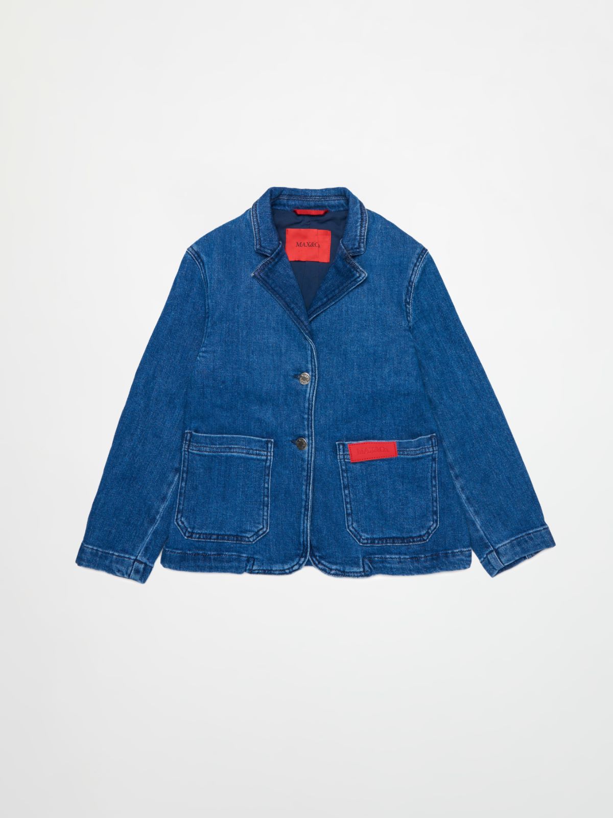 Chaqueta blazer vaquera con logo KID - BLUE JEANS - MAX&Co. - 3