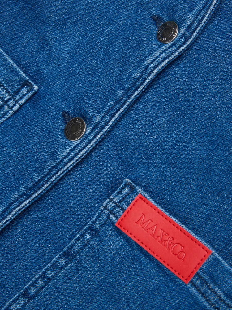 Blazer en denim avec logo KID - MAX&Co. - 4