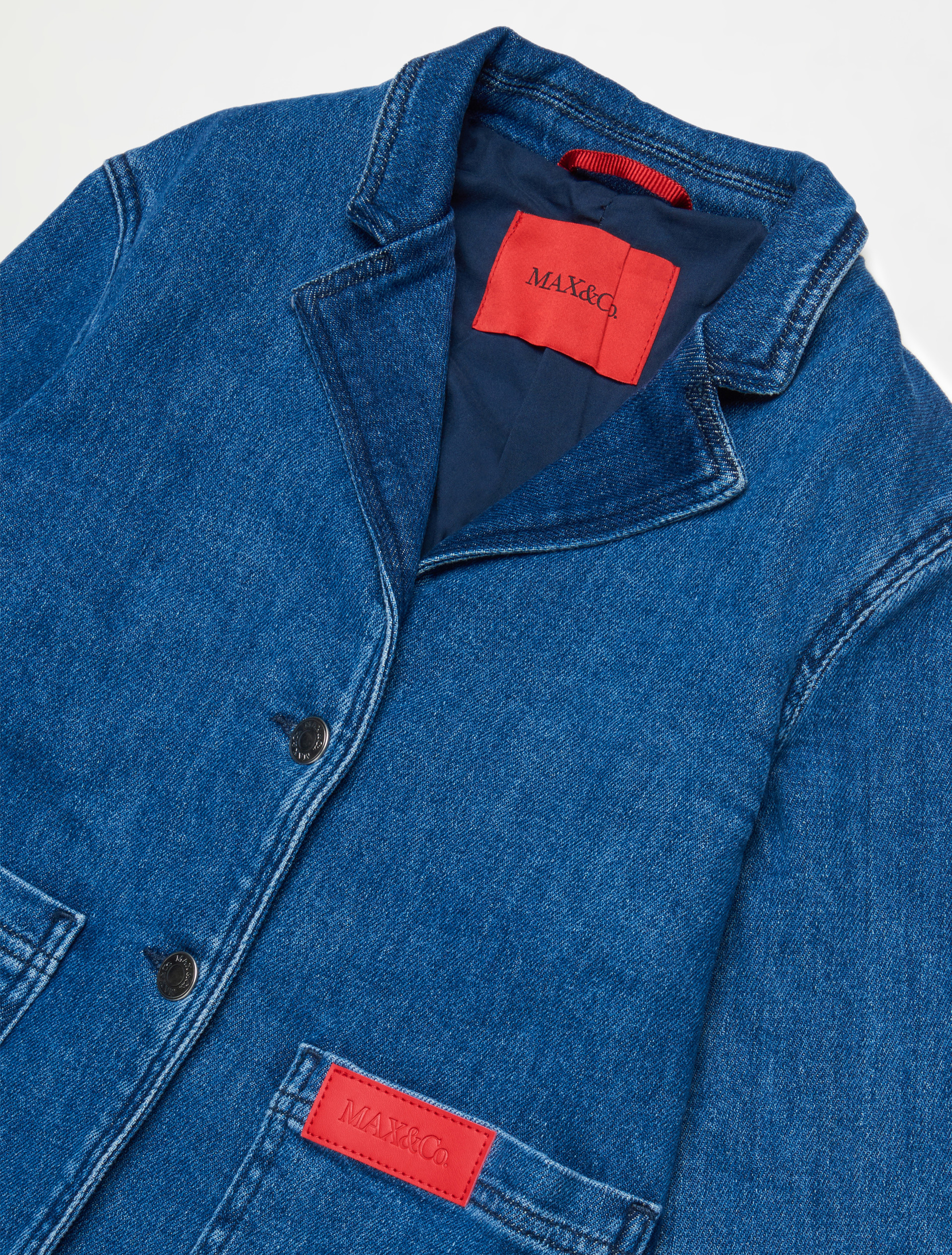 Chaqueta blazer vaquera con logo KID - BLUE JEANS - MAX&Co.