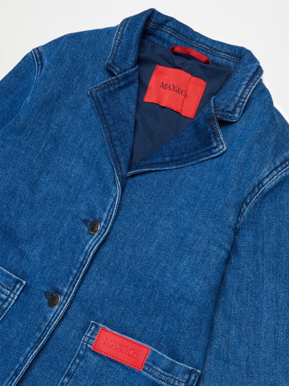 Chaqueta blazer vaquera con logo KID - BLUE JEANS - MAX&Co.