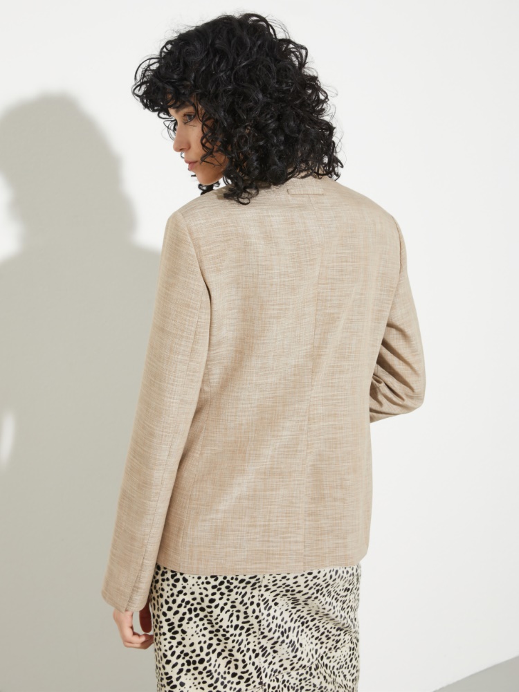Slim-fit slubby grisaille jacket - MAX&Co. - 2