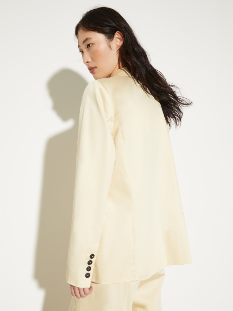 Double-breasted satin blazer - MAX&Co. - 2