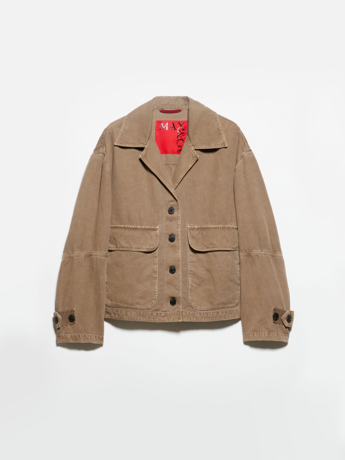 Oversized workwear jacket - COCOA - MAX&Co. - 5