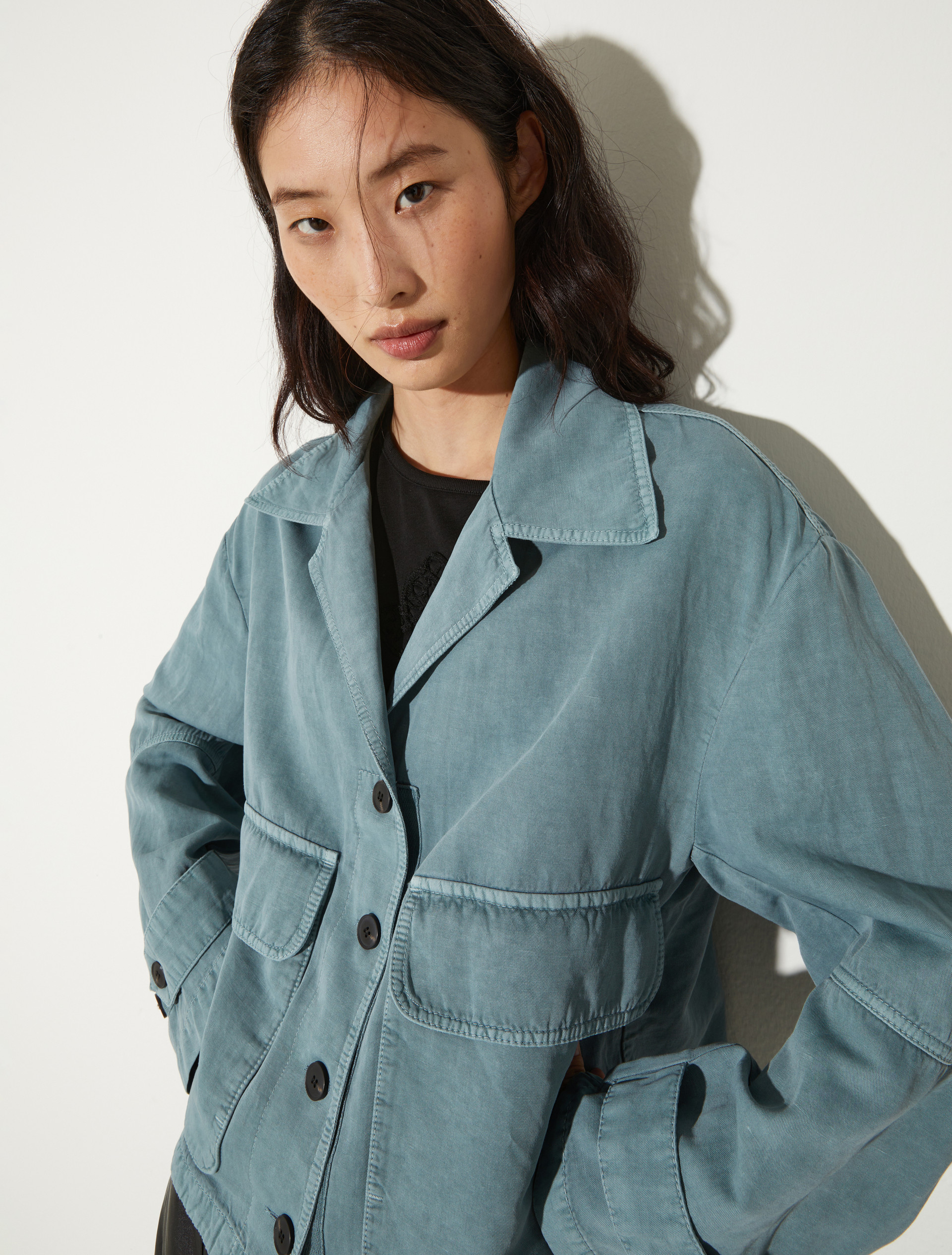 [ブーケ]  ツイル ワークウェア ジャケット - QUARTZ - MAX&Co. - 3