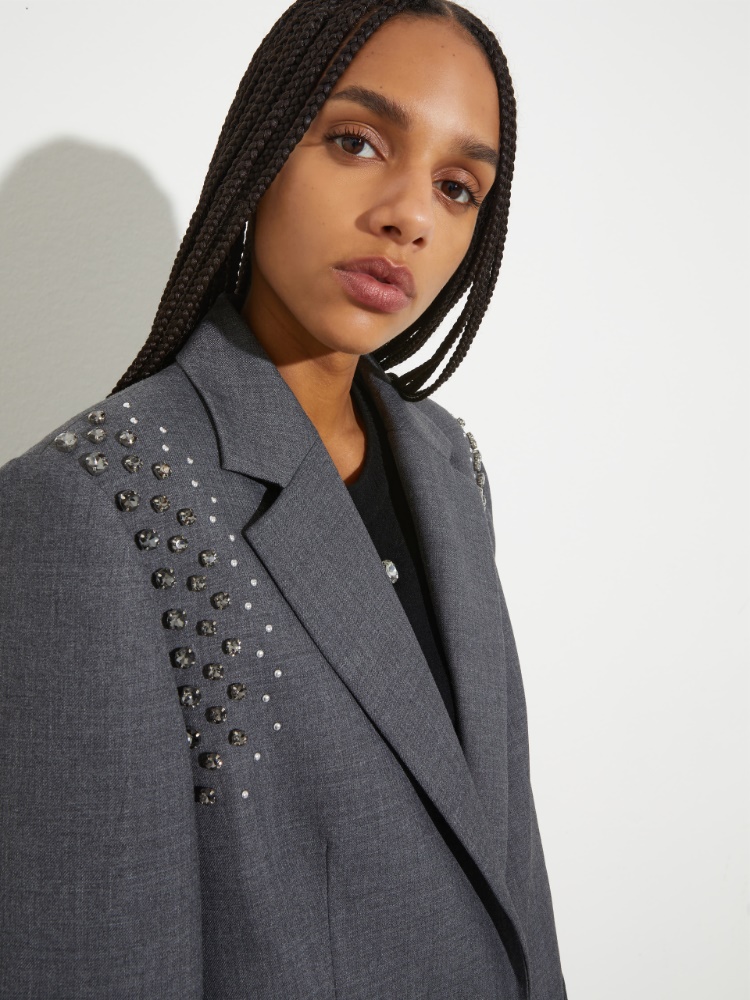 Rhinestone grisaille blazer - MAX&Co. - 3