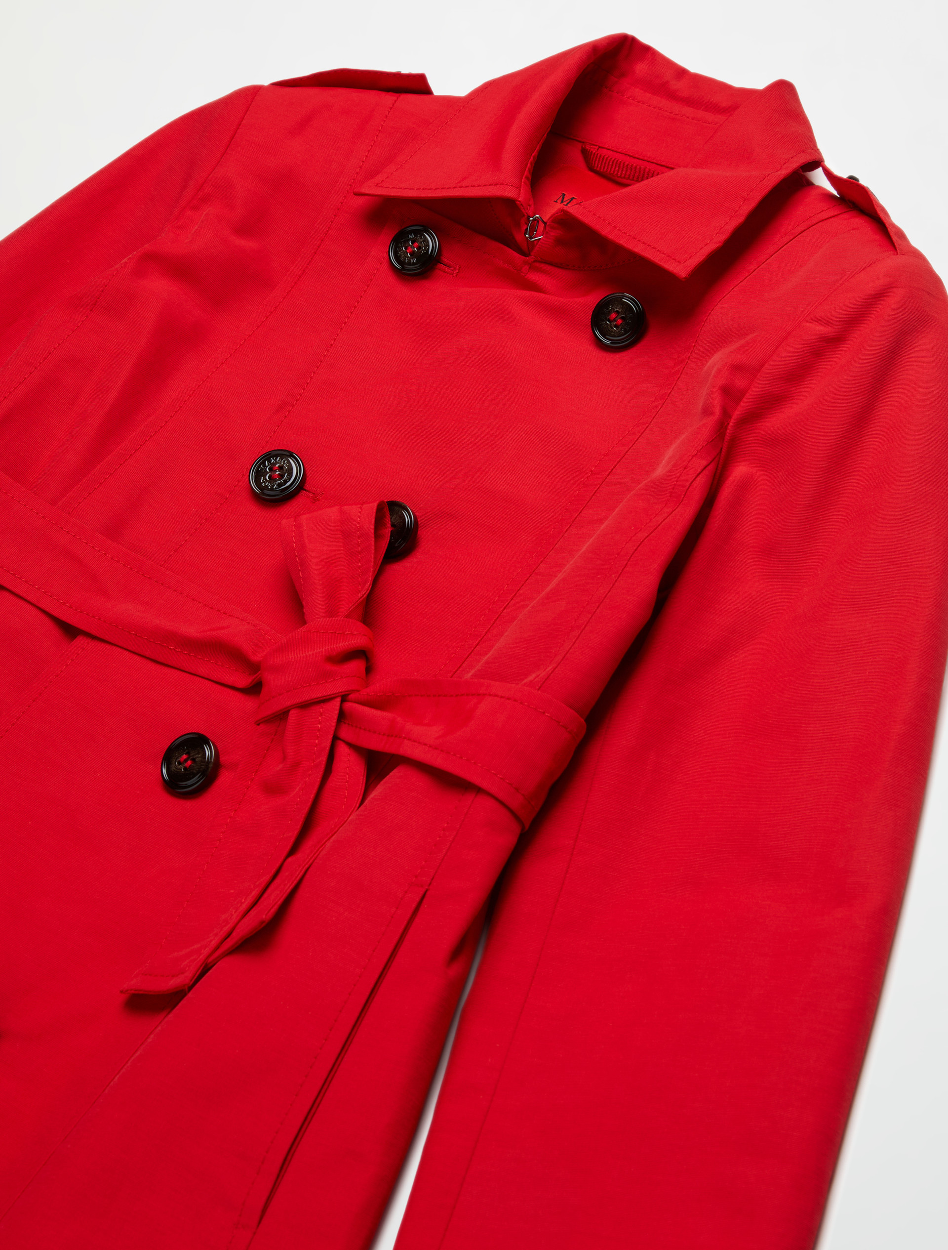 Gabardina técnica de algodón KID - RED - MAX&Co.