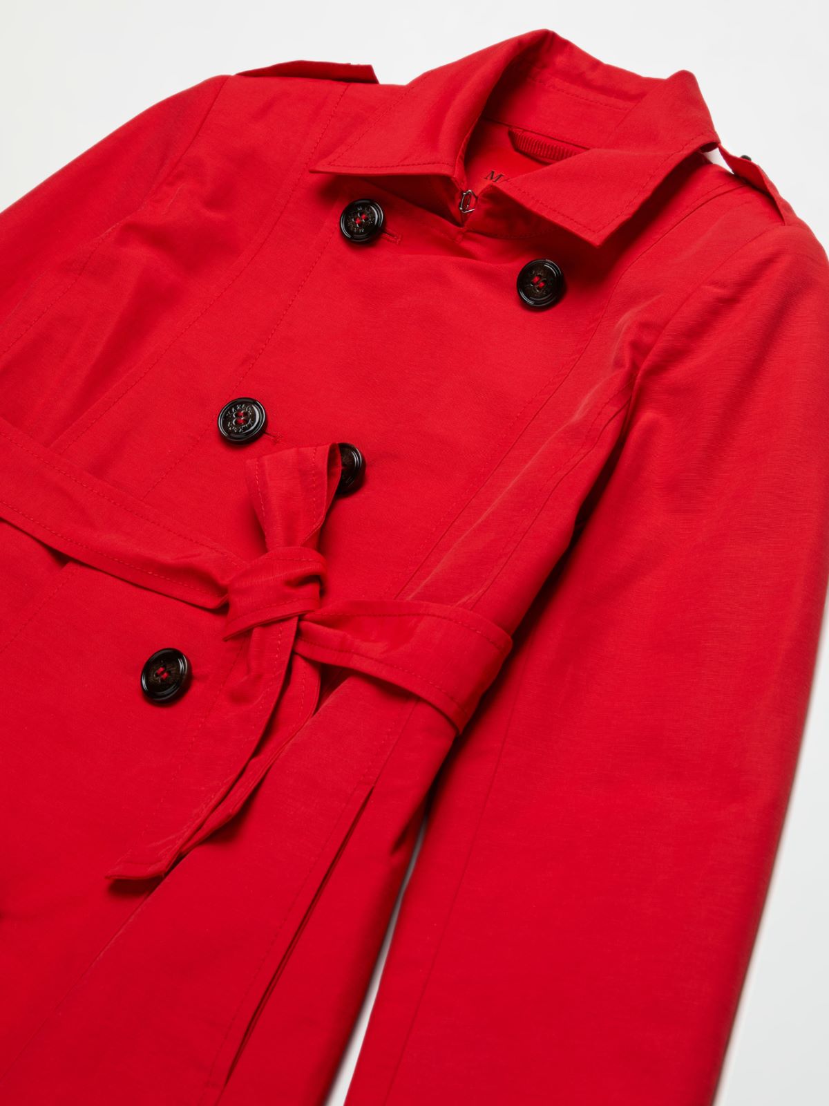 Gabardina técnica de algodón KID - RED - MAX&Co.